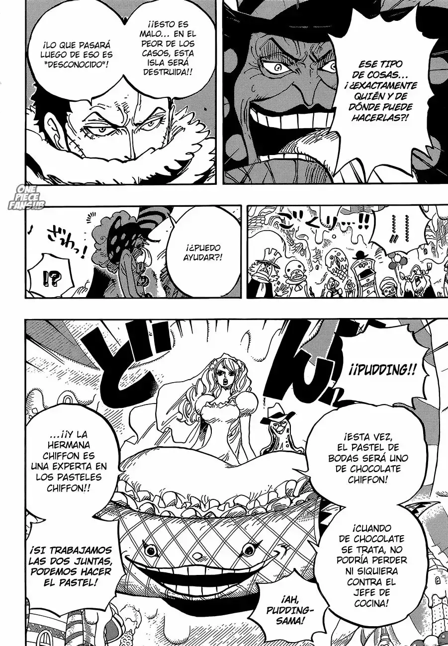 One Piece Capitulo 873: Atrapados como Caramelos en una Jaula página 12