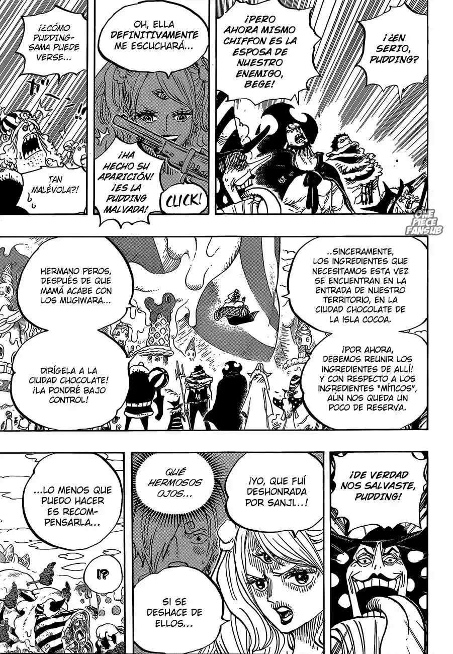 One Piece Capitulo 873: Atrapados como Caramelos en una Jaula página 13