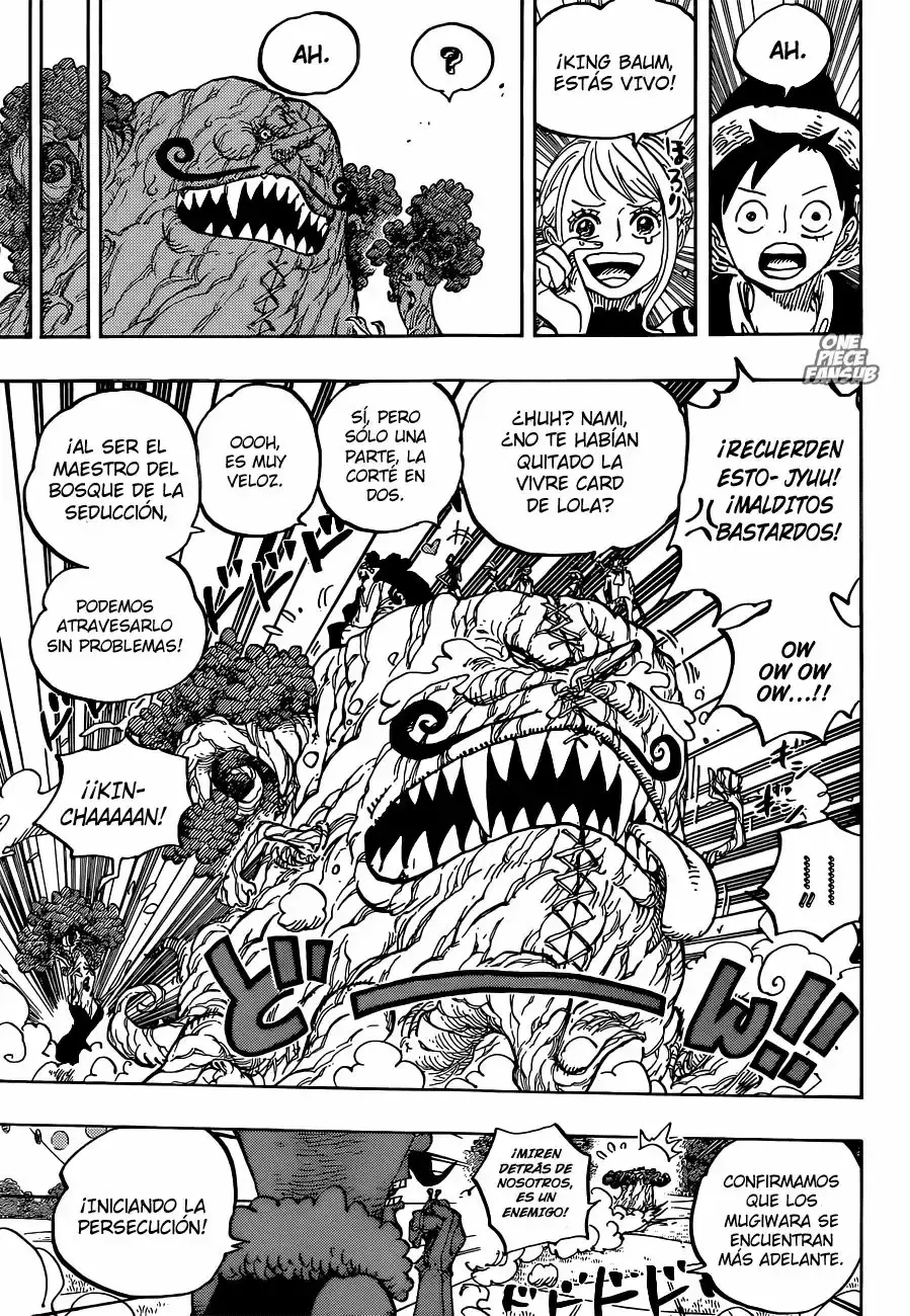 One Piece Capitulo 873: Atrapados como Caramelos en una Jaula página 15