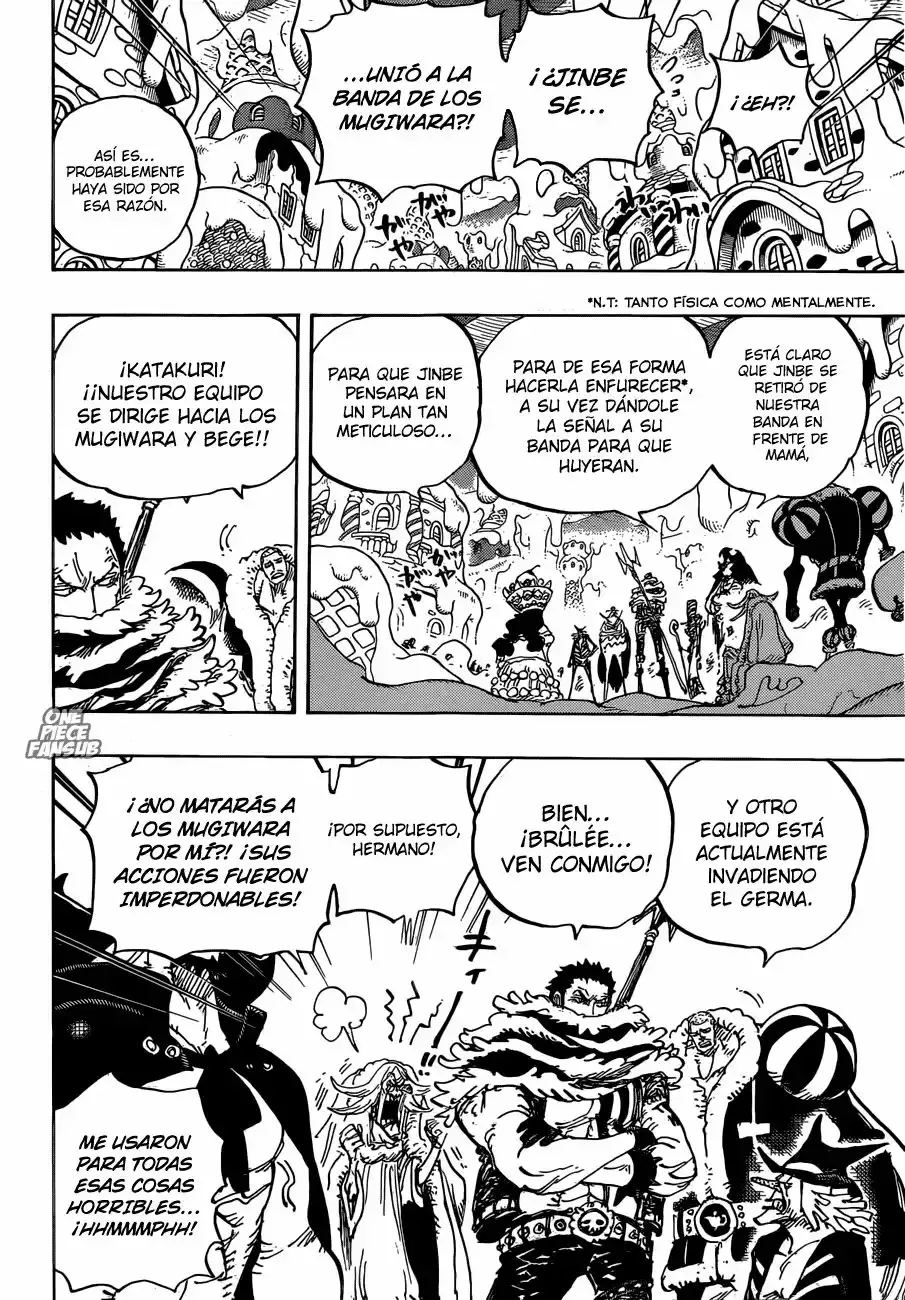 One Piece Capitulo 873: Atrapados como Caramelos en una Jaula página 5