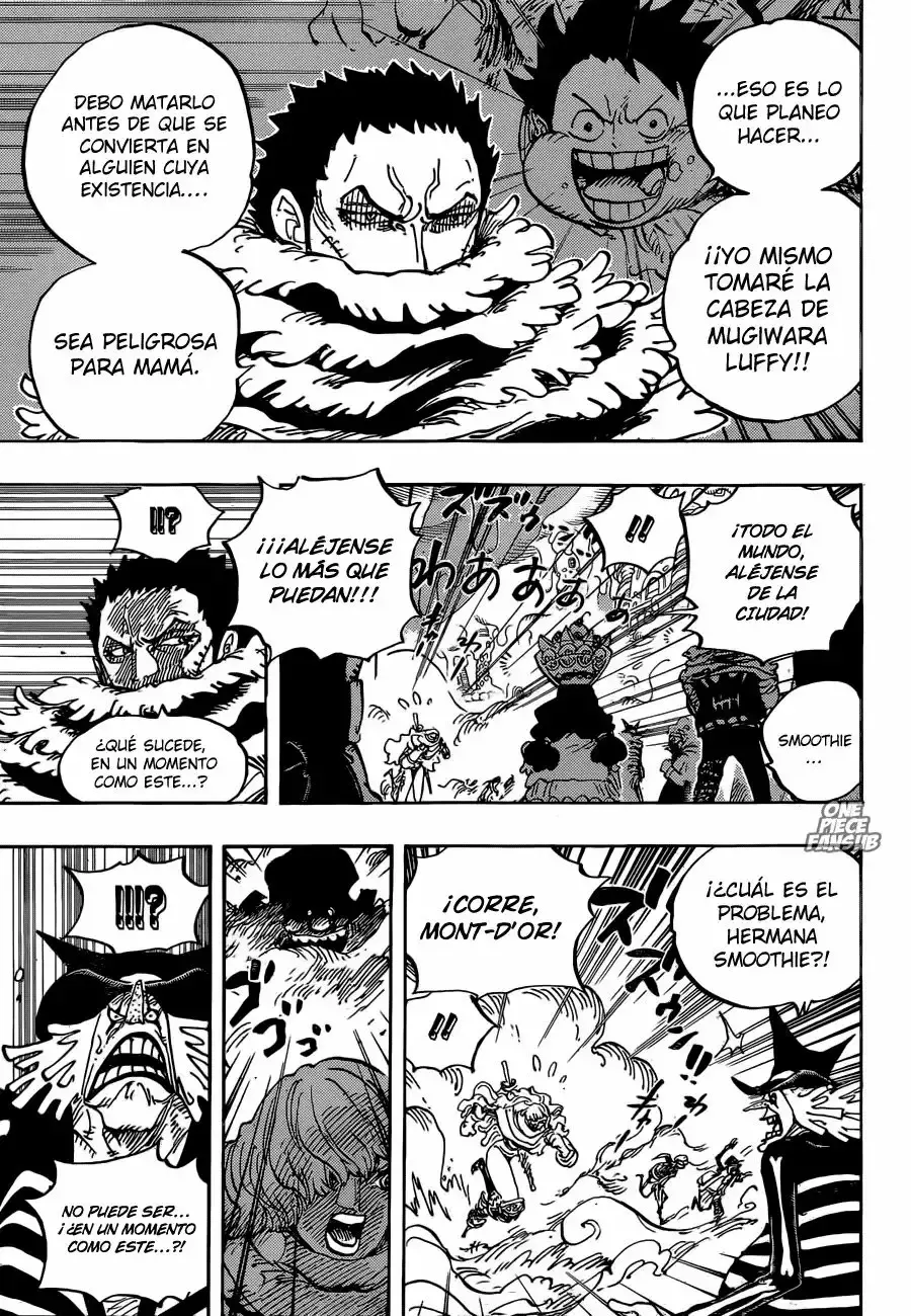 One Piece Capitulo 873: Atrapados como Caramelos en una Jaula página 6
