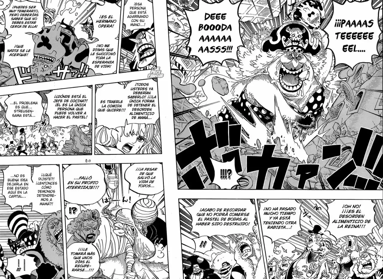 One Piece Capitulo 873: Atrapados como Caramelos en una Jaula página 7
