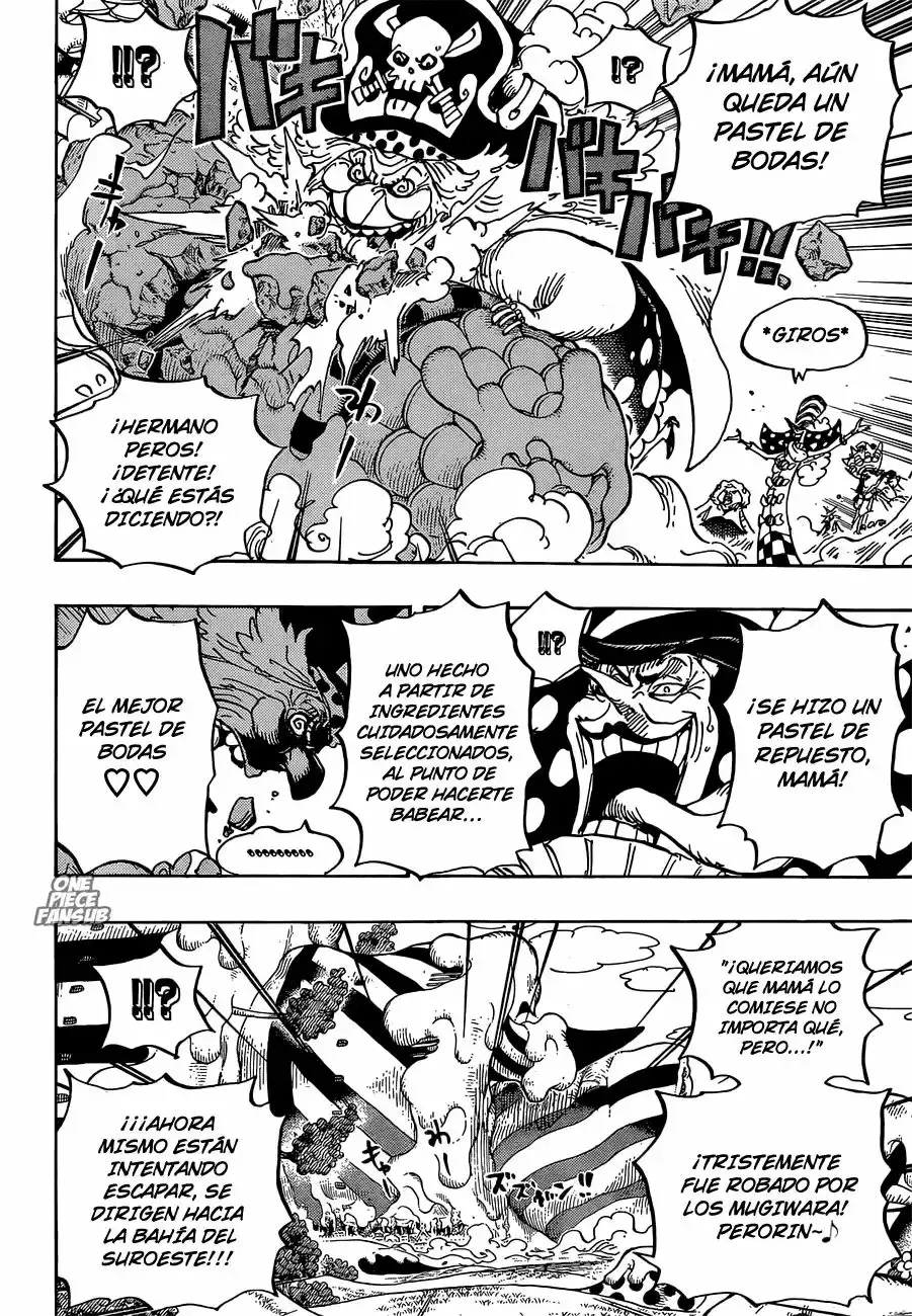 One Piece Capitulo 873: Atrapados como Caramelos en una Jaula página 8
