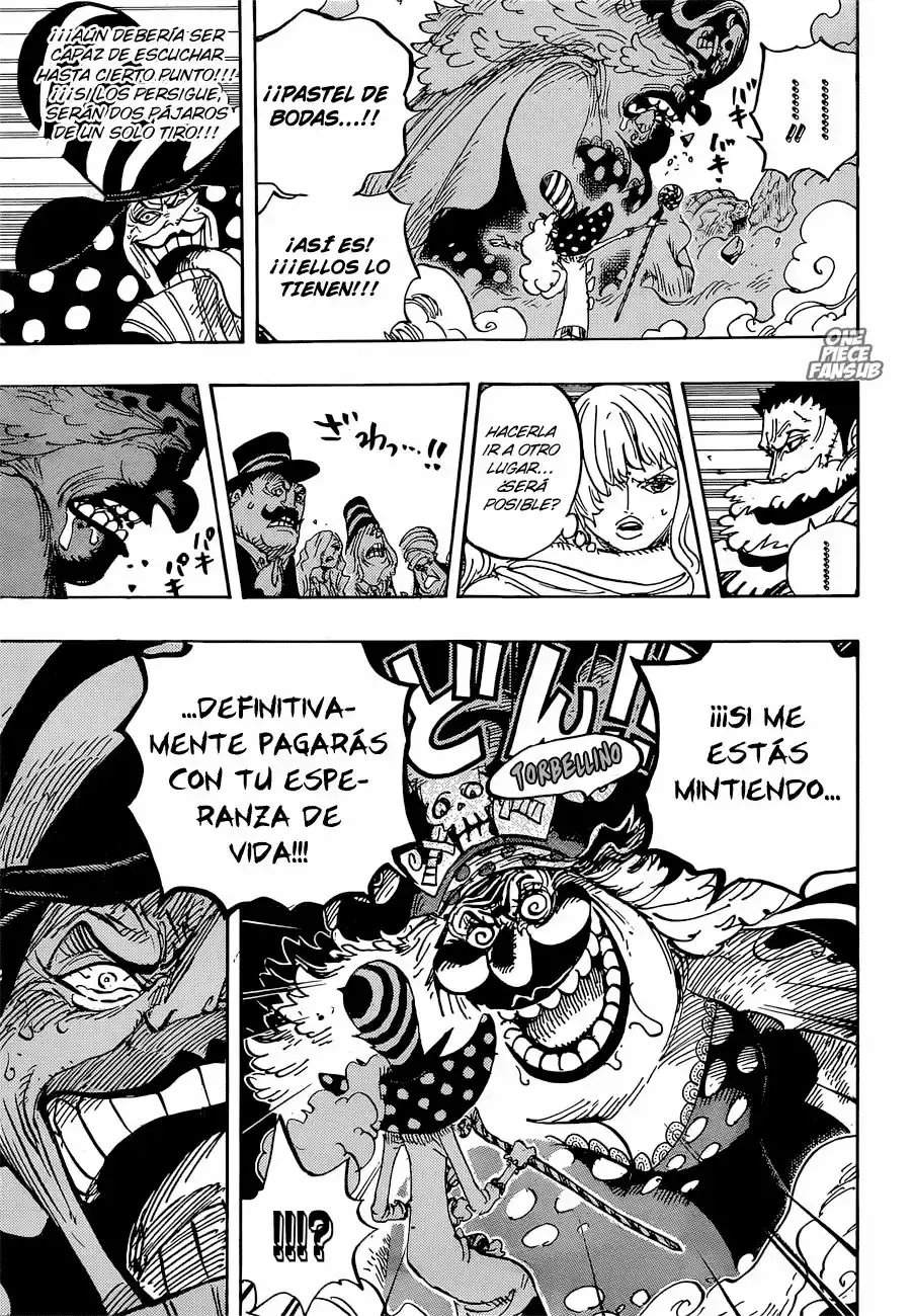 One Piece Capitulo 873: Atrapados como Caramelos en una Jaula página 9