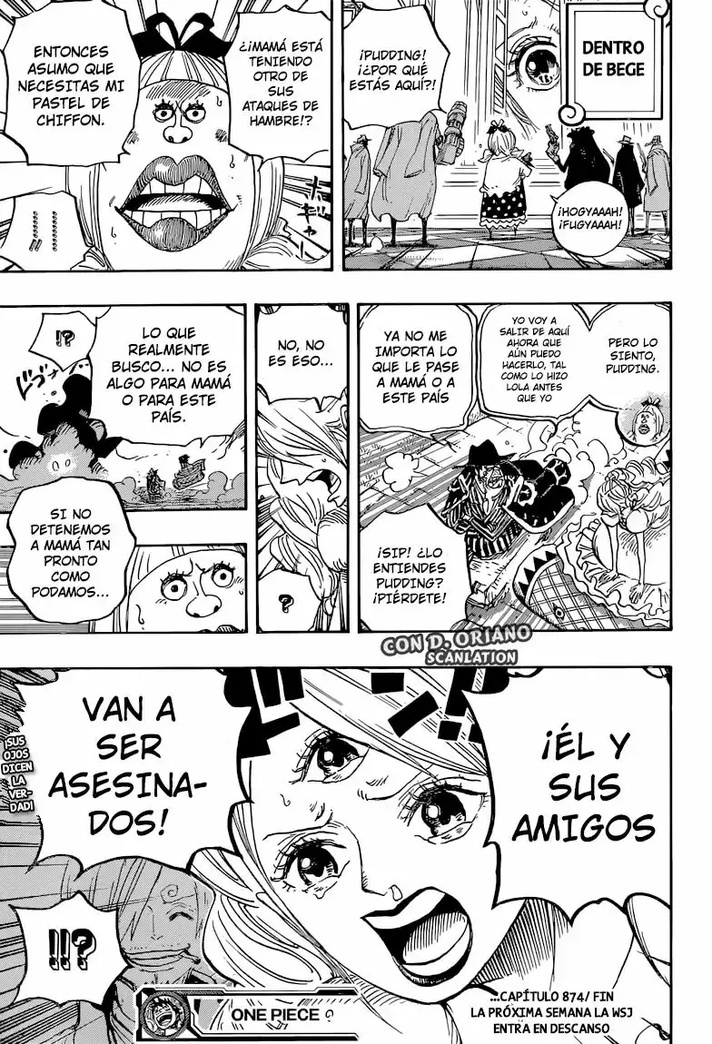 One Piece Capitulo 874 página 18