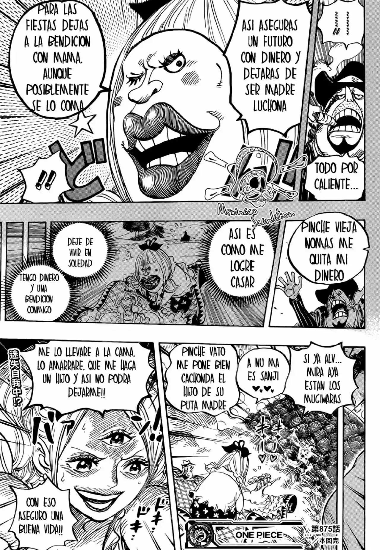 One Piece Capitulo 875: El honor de una Mujer página 14