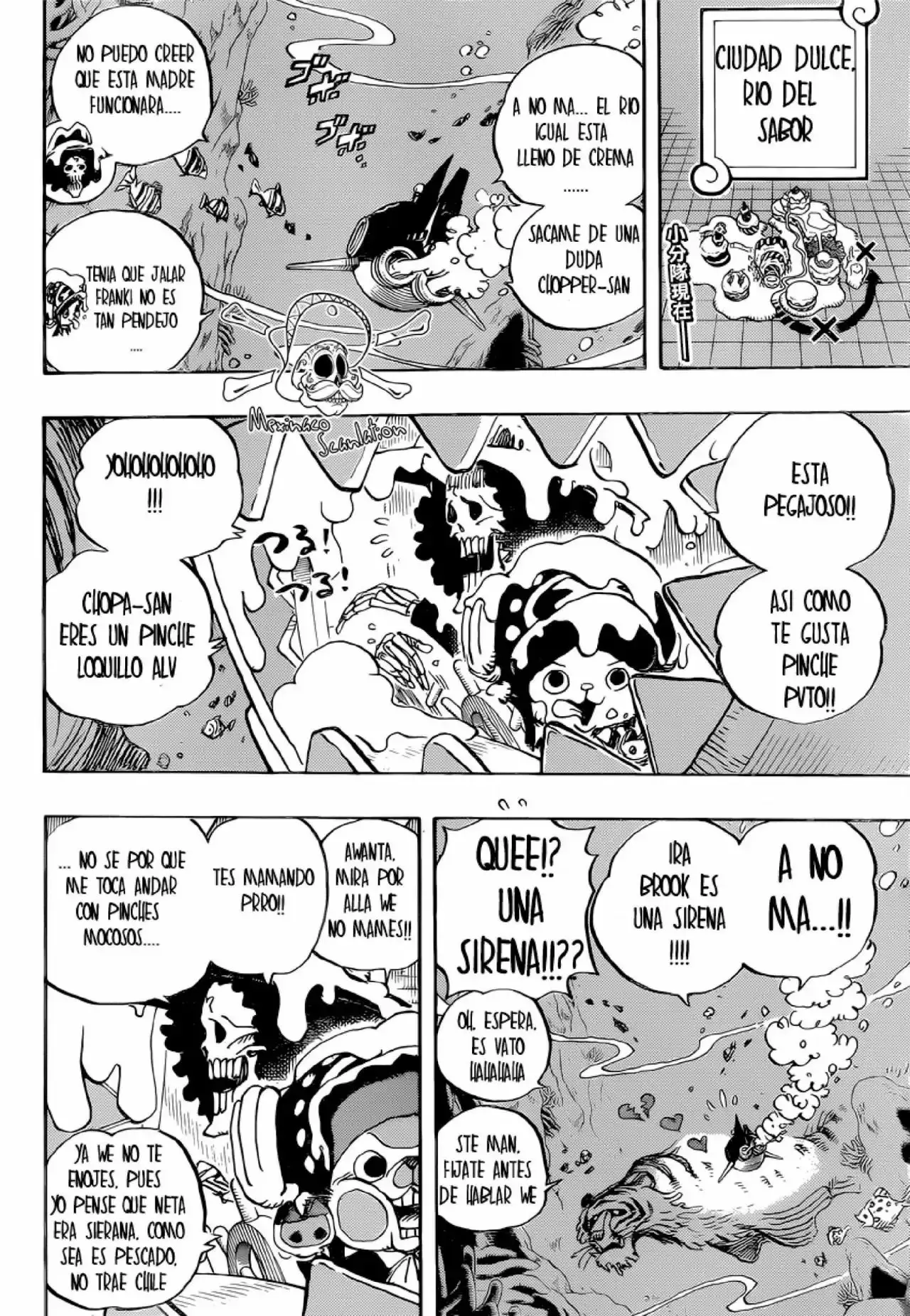 One Piece Capitulo 875: El honor de una Mujer página 2
