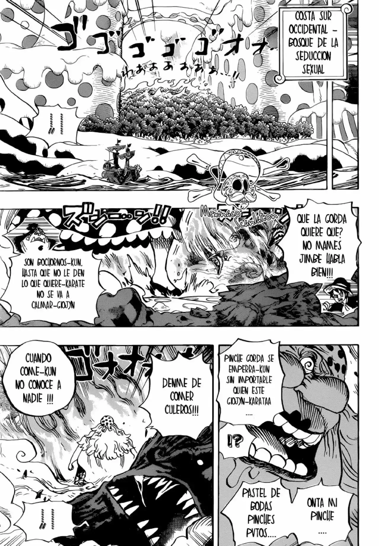 One Piece Capitulo 875: El honor de una Mujer página 3
