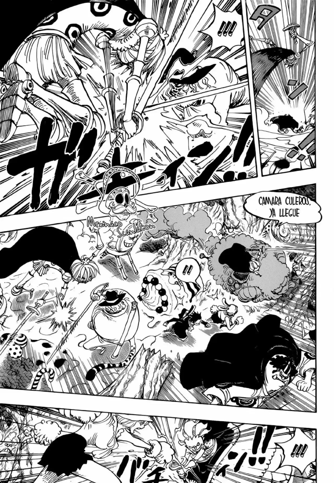 One Piece Capitulo 875: El honor de una Mujer página 8
