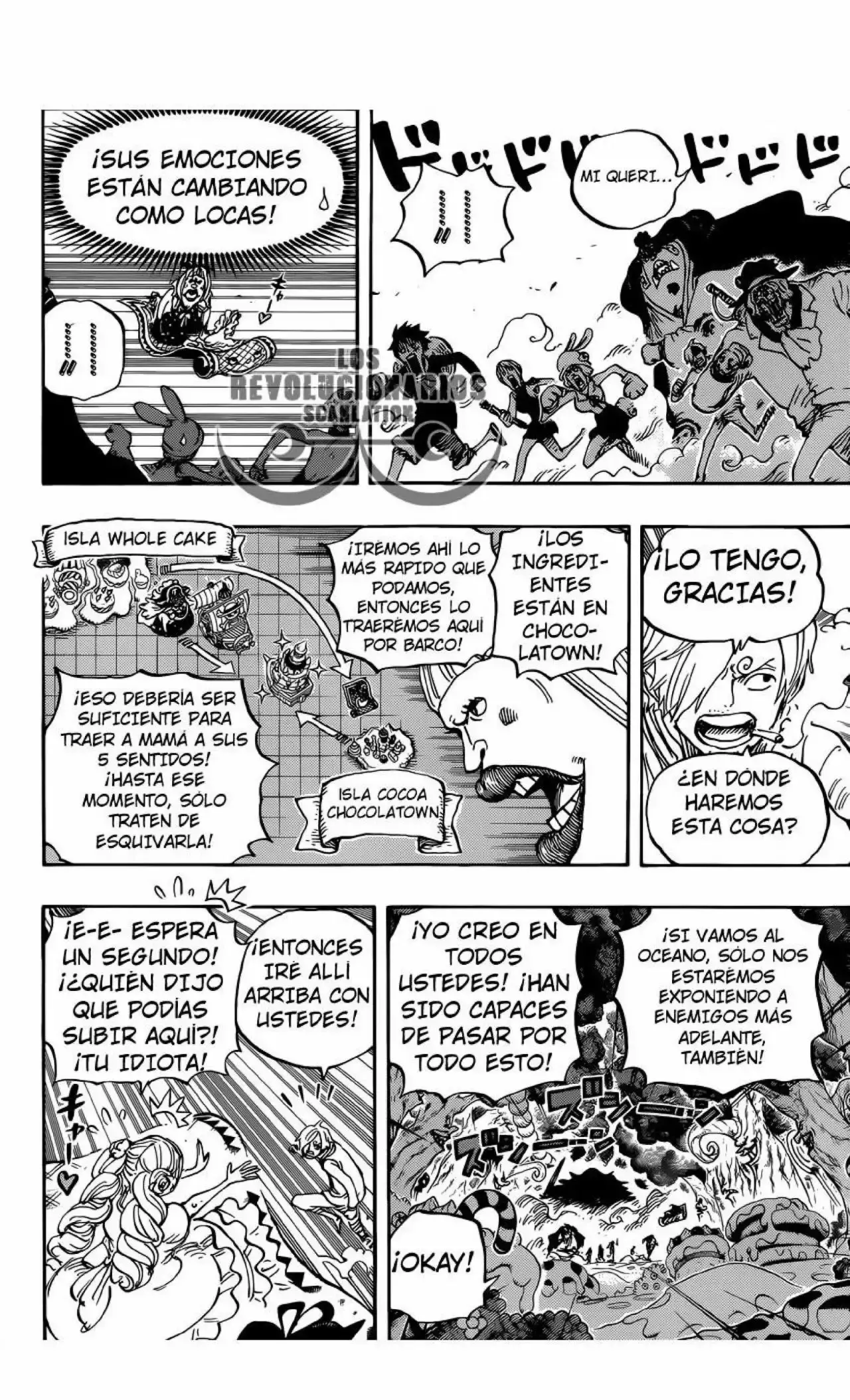 One Piece Capitulo 876: ¡Pudding aparece coincidentemente! página 10