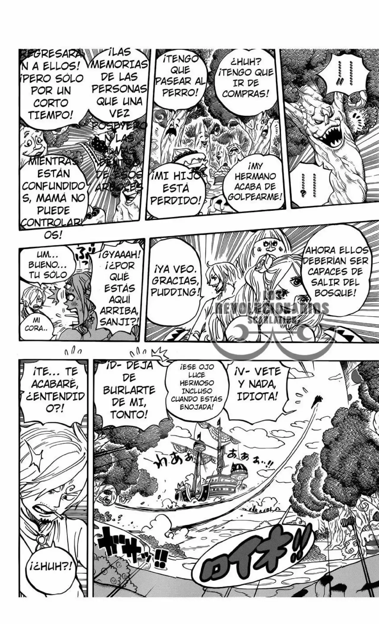 One Piece Capitulo 876: ¡Pudding aparece coincidentemente! página 14