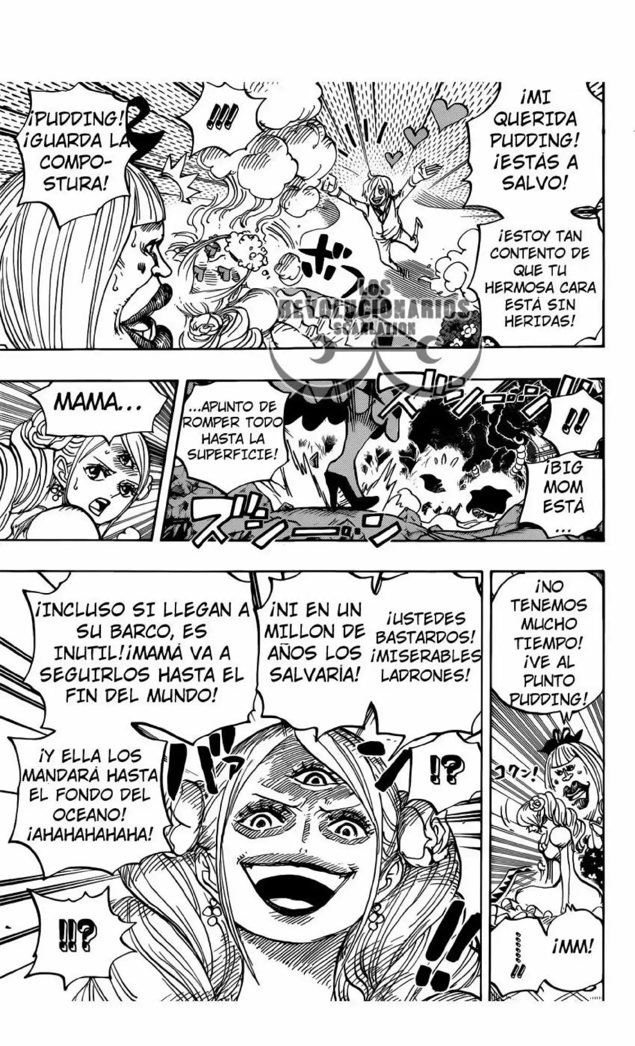 One Piece Capitulo 876: ¡Pudding aparece coincidentemente! página 7