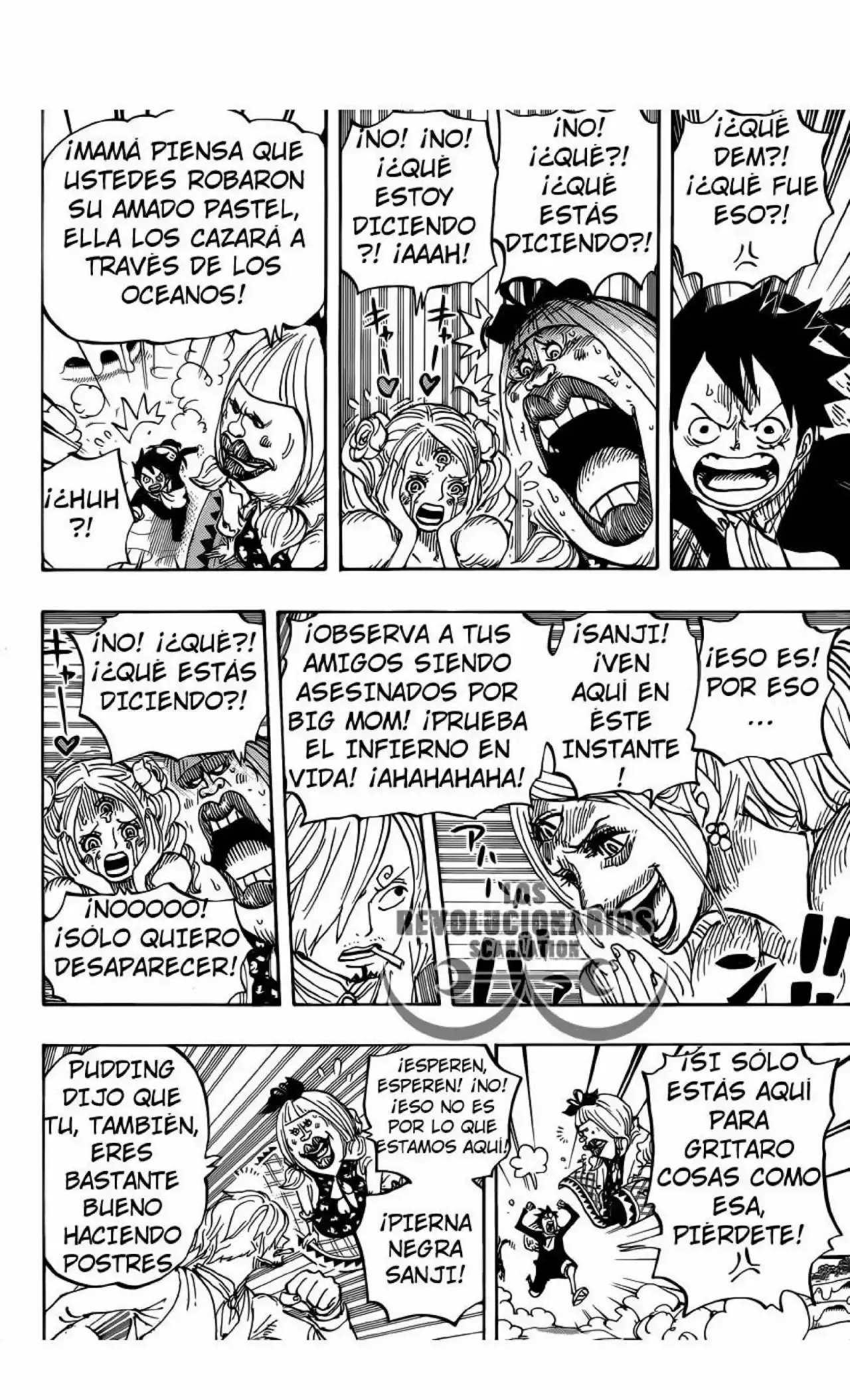 One Piece Capitulo 876: ¡Pudding aparece coincidentemente! página 8