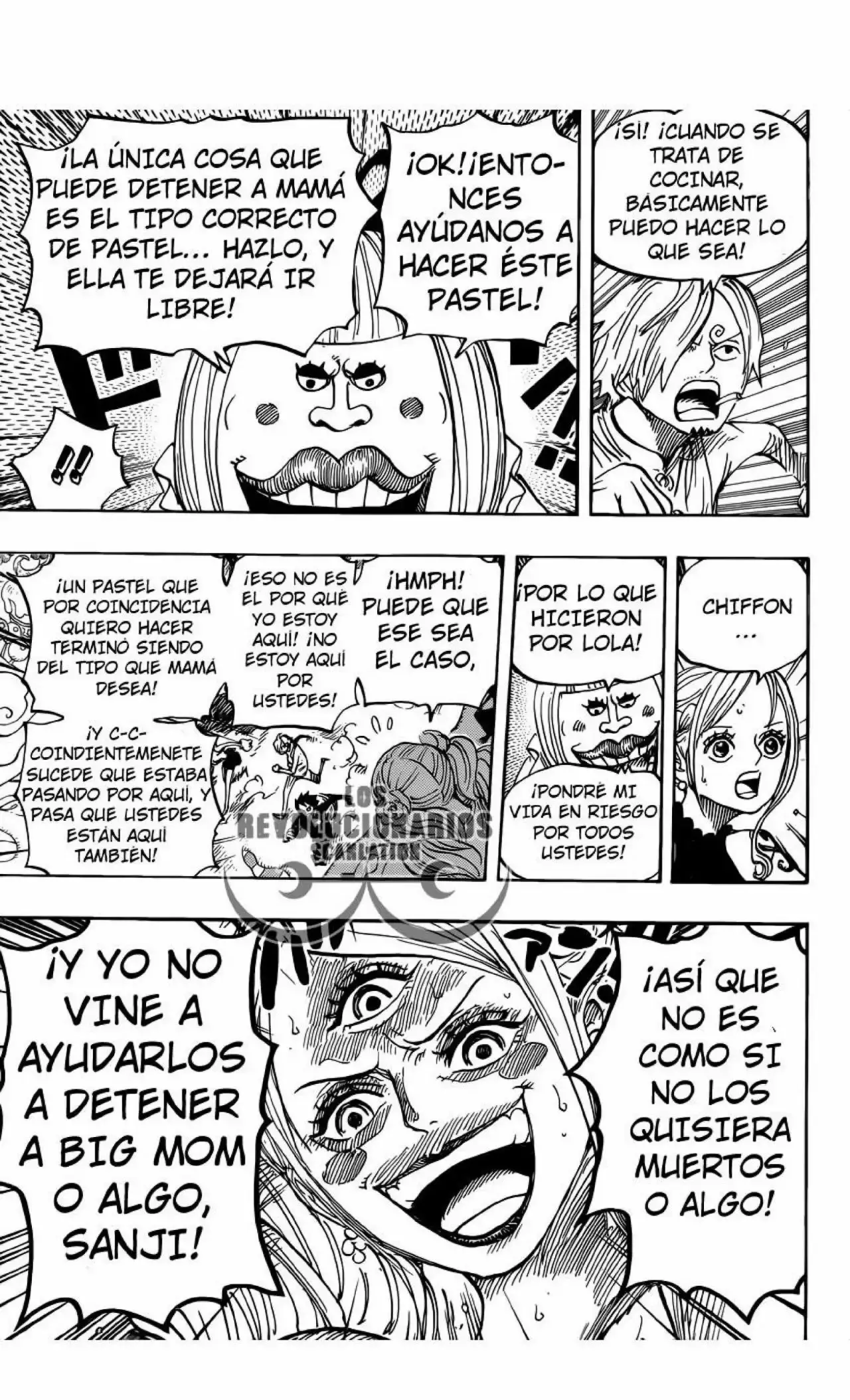 One Piece Capitulo 876: ¡Pudding aparece coincidentemente! página 9
