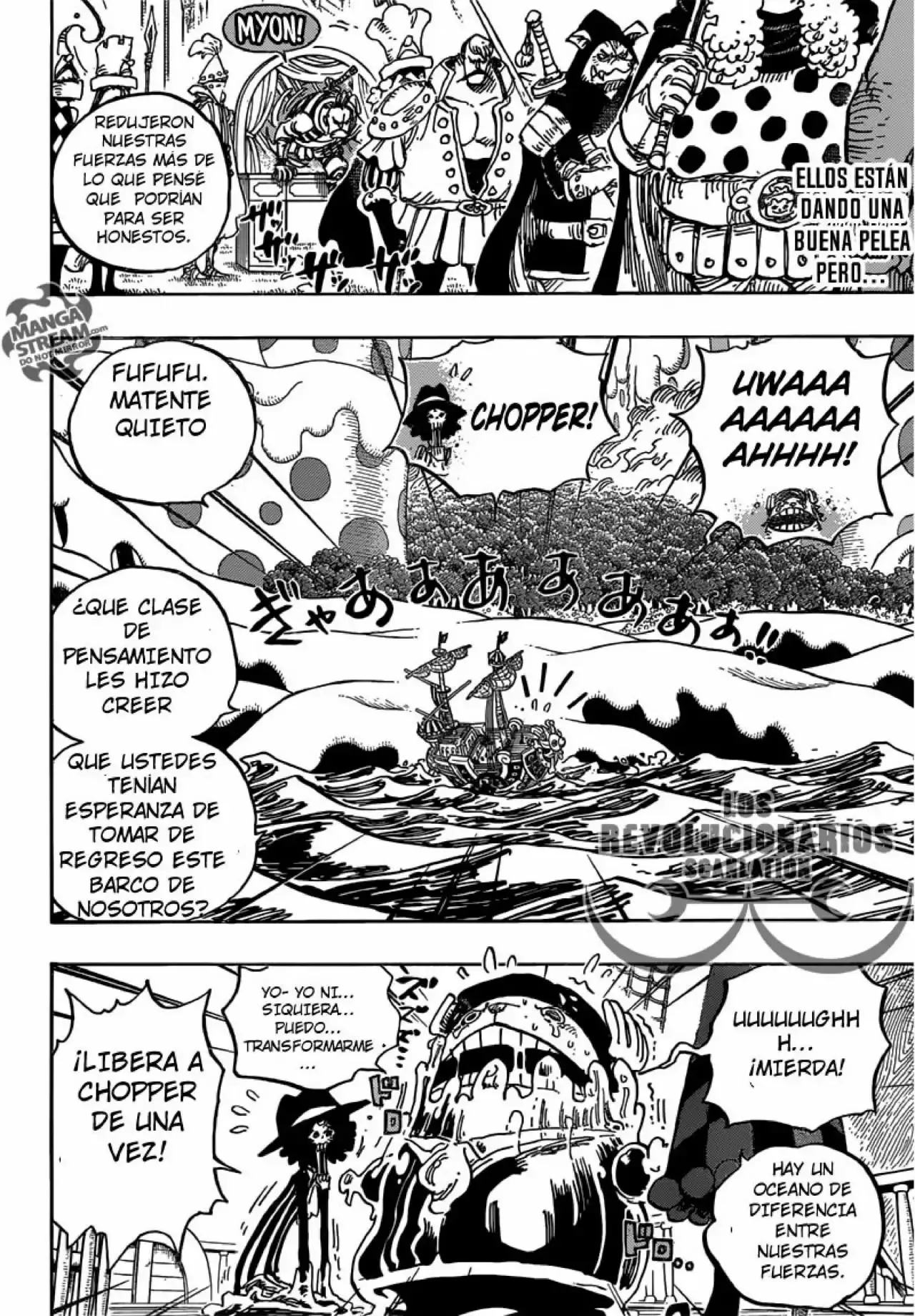 One Piece Capitulo 877: No tan dulce página 3