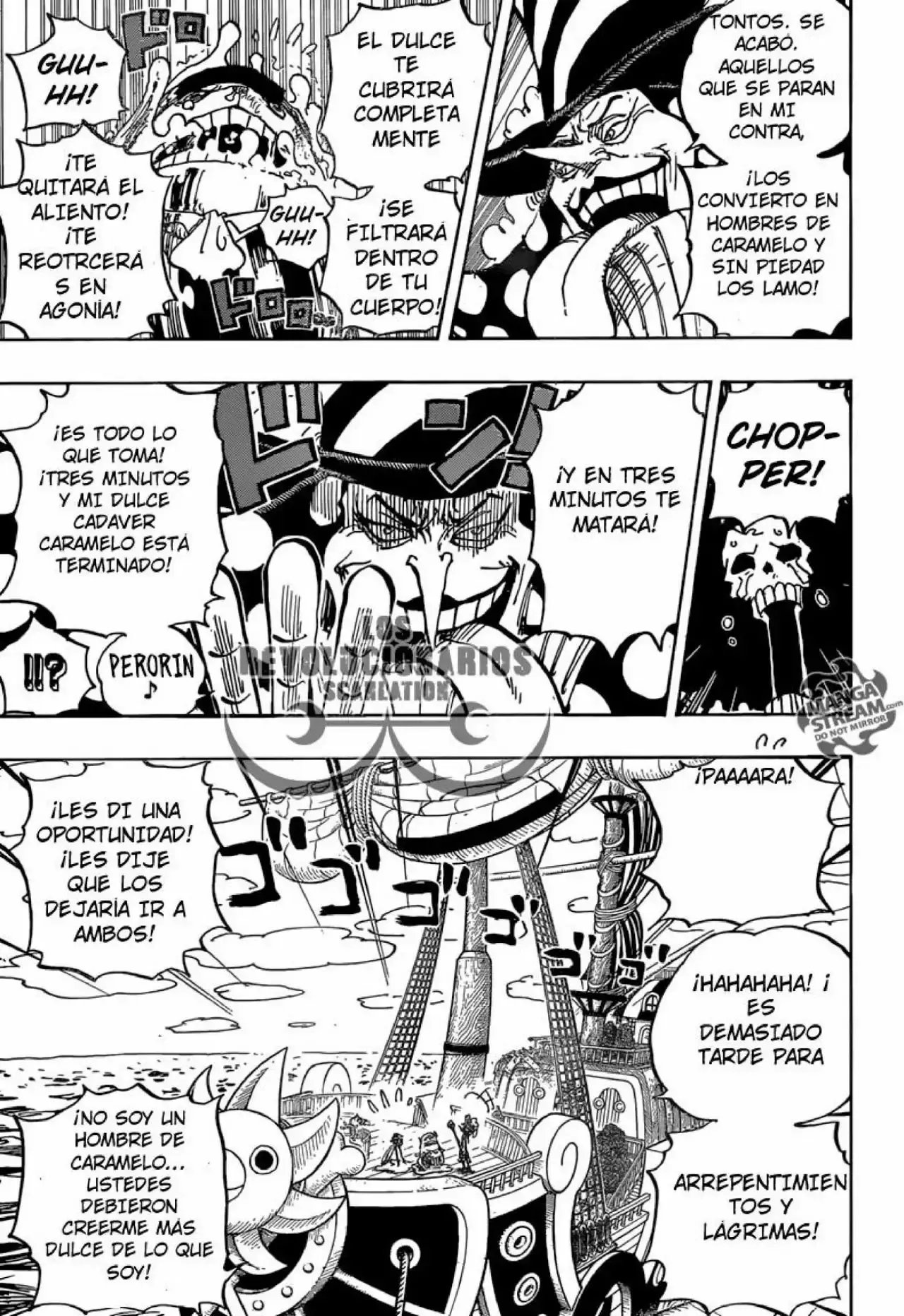 One Piece Capitulo 877: No tan dulce página 4