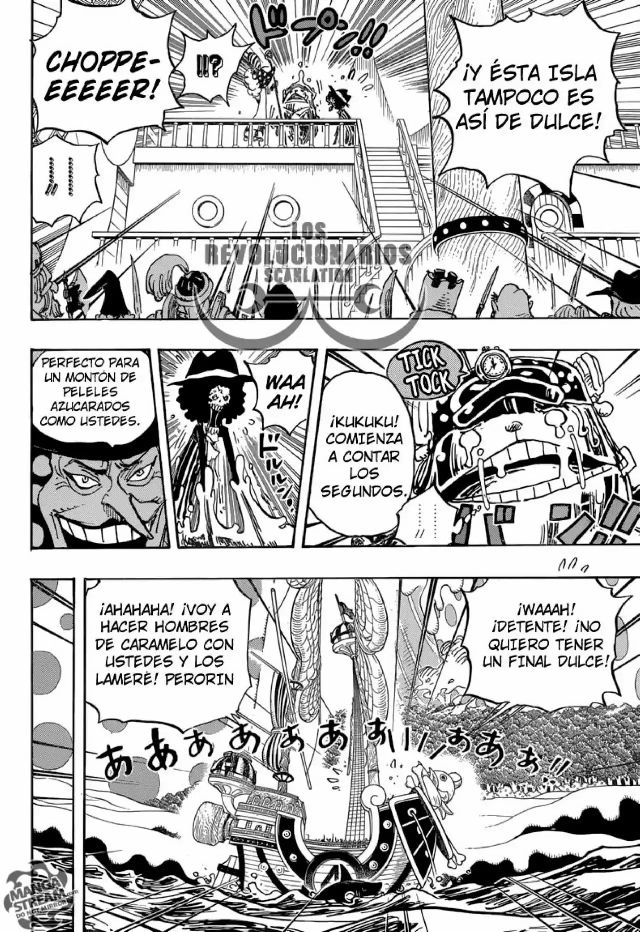 One Piece Capitulo 877: No tan dulce página 5