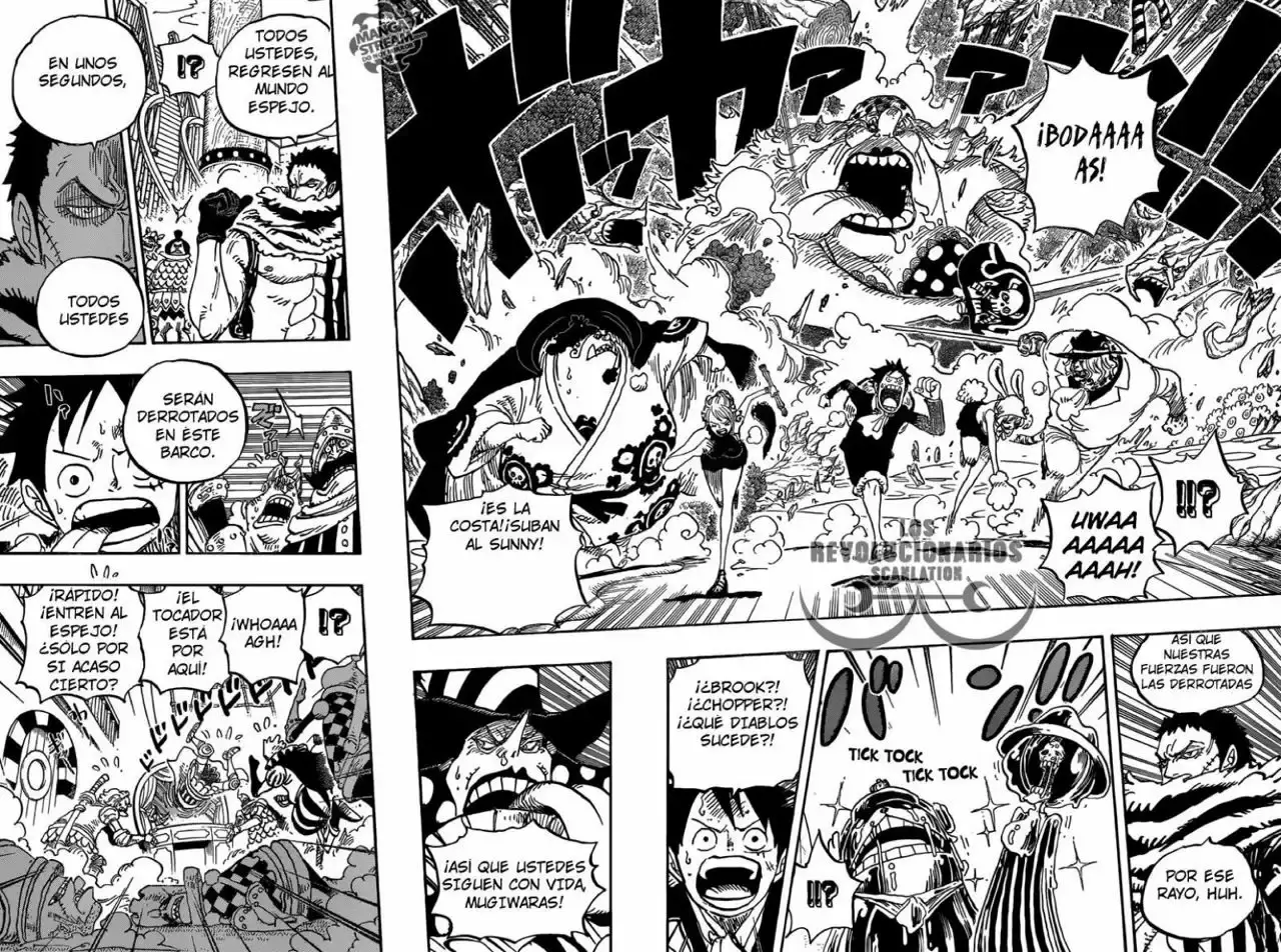 One Piece Capitulo 877: No tan dulce página 7