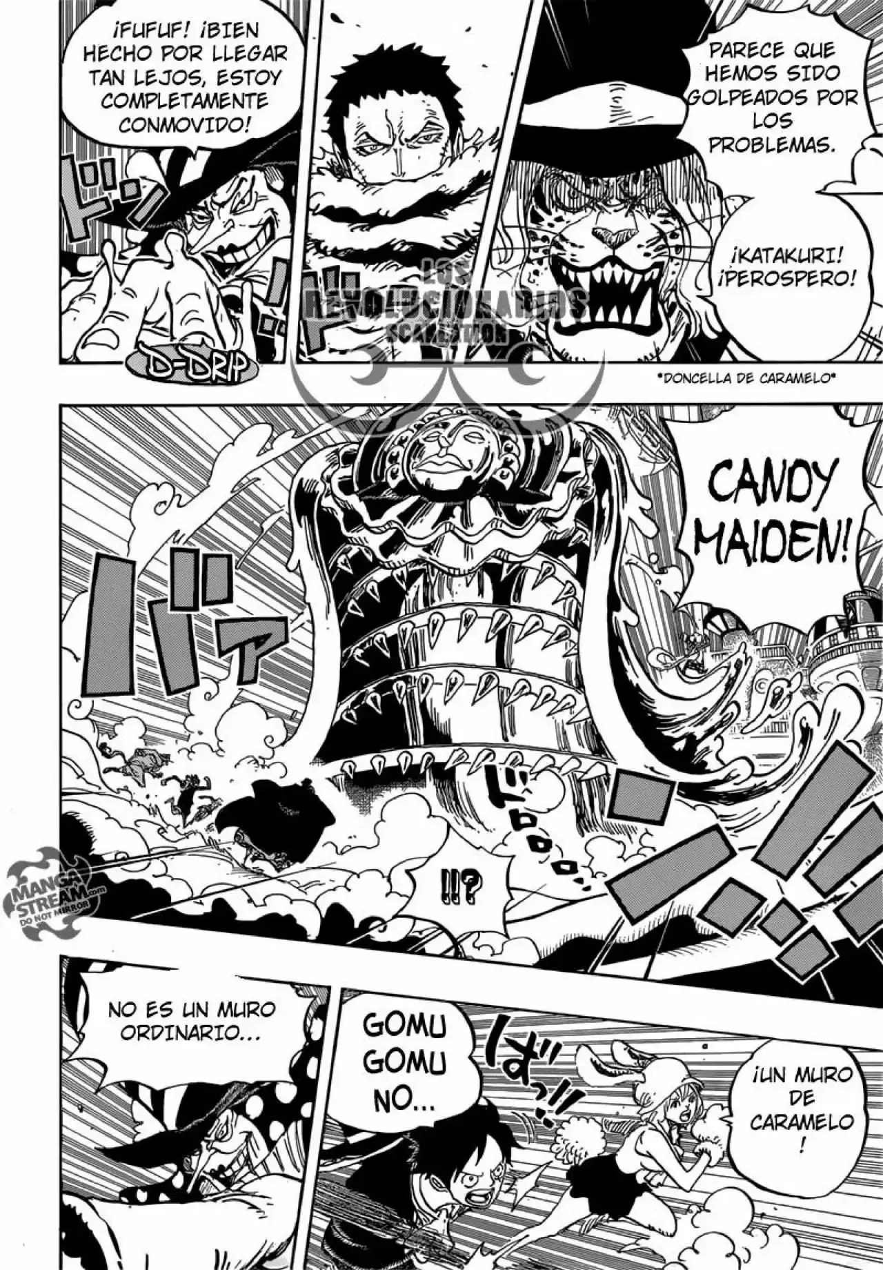 One Piece Capitulo 877: No tan dulce página 8