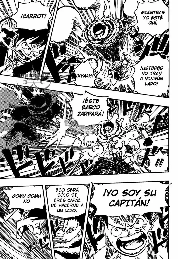 One Piece Capitulo 878: La Tribu Mink: El Guardian En Jefe Pedro página 10