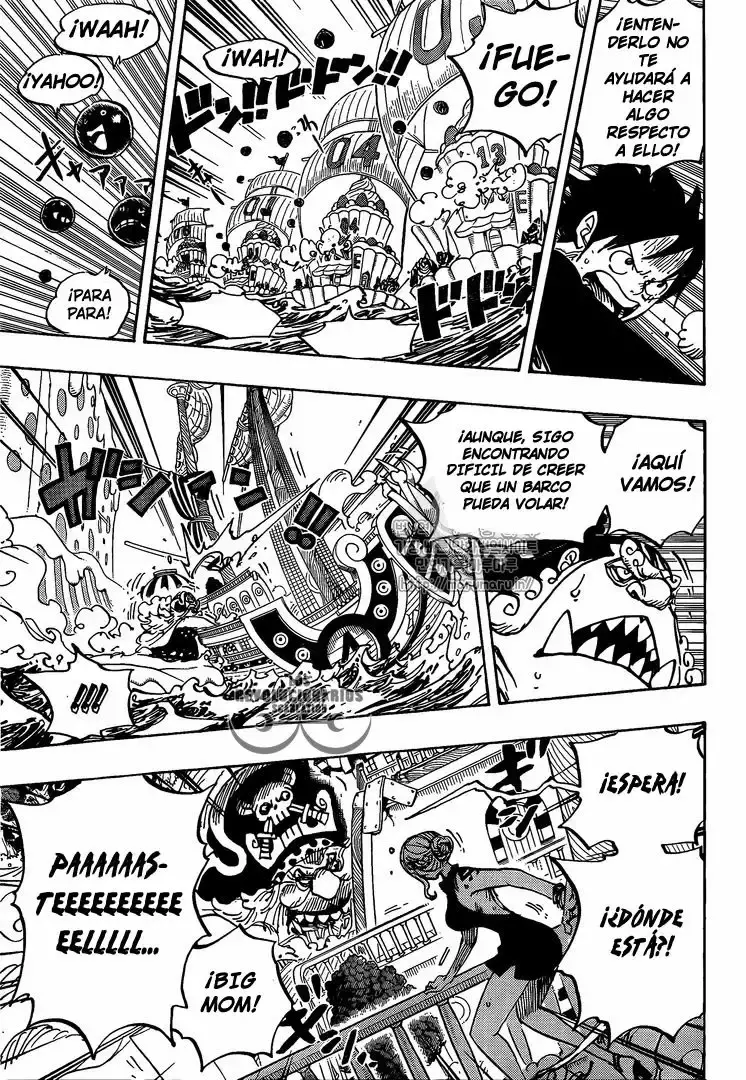 One Piece Capitulo 878: La Tribu Mink: El Guardian En Jefe Pedro página 12