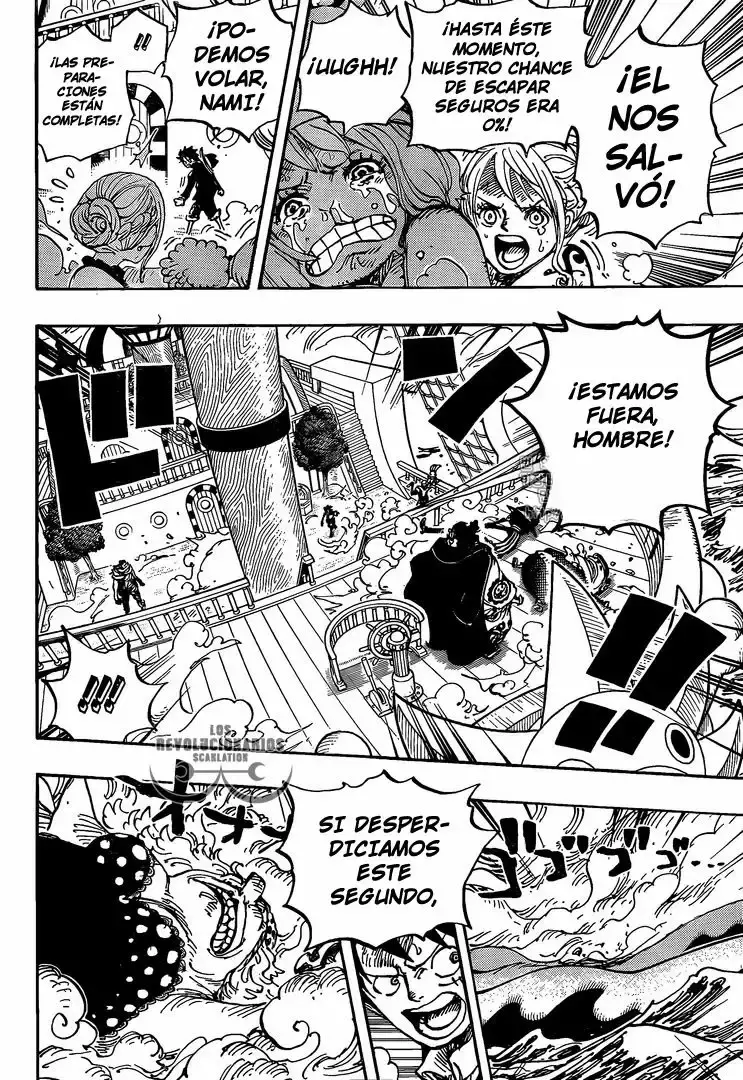 One Piece Capitulo 878: La Tribu Mink: El Guardian En Jefe Pedro página 7