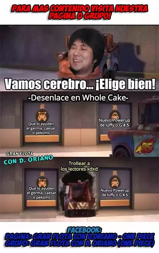 One Piece Capitulo 879: UNO DE LOS TRES COMANDANTES DE DULCES DE BIG MOM: KATAKURI página 20