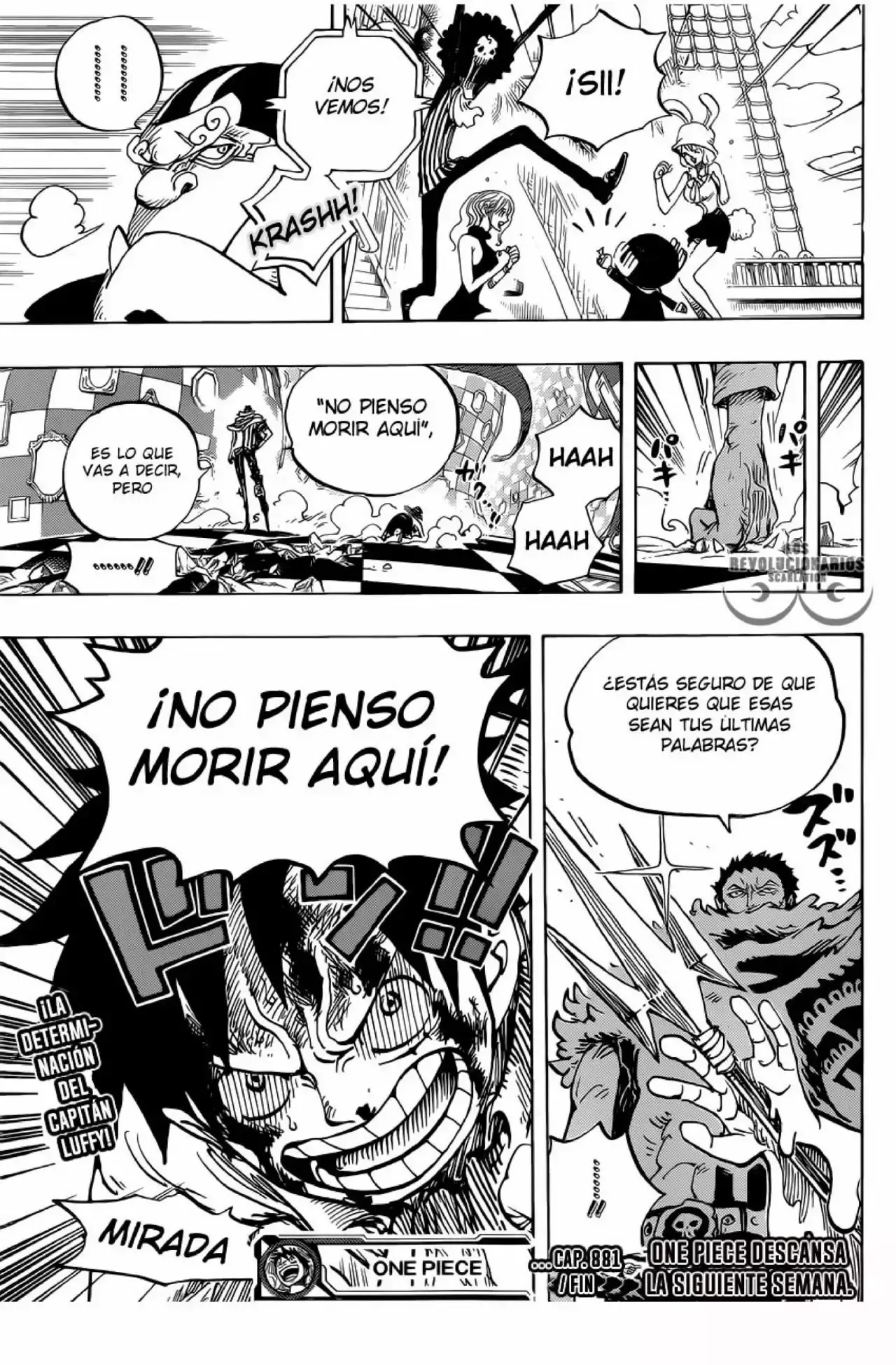 One Piece Capitulo 881: Habitación de olas página 17