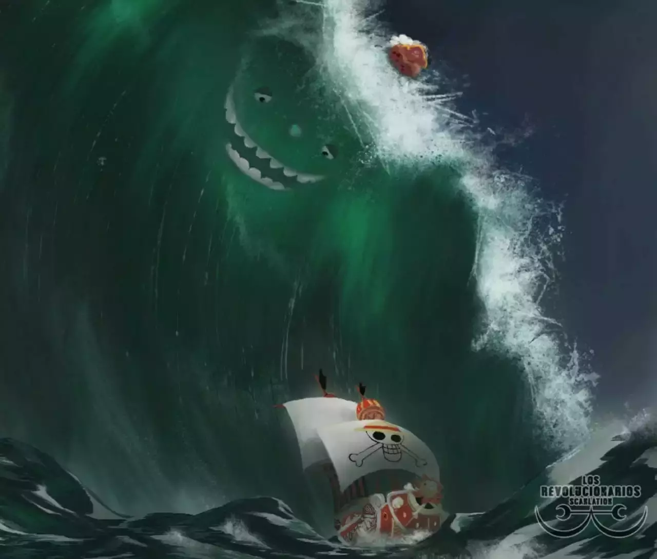 One Piece Capitulo 881: Habitación de olas página 18