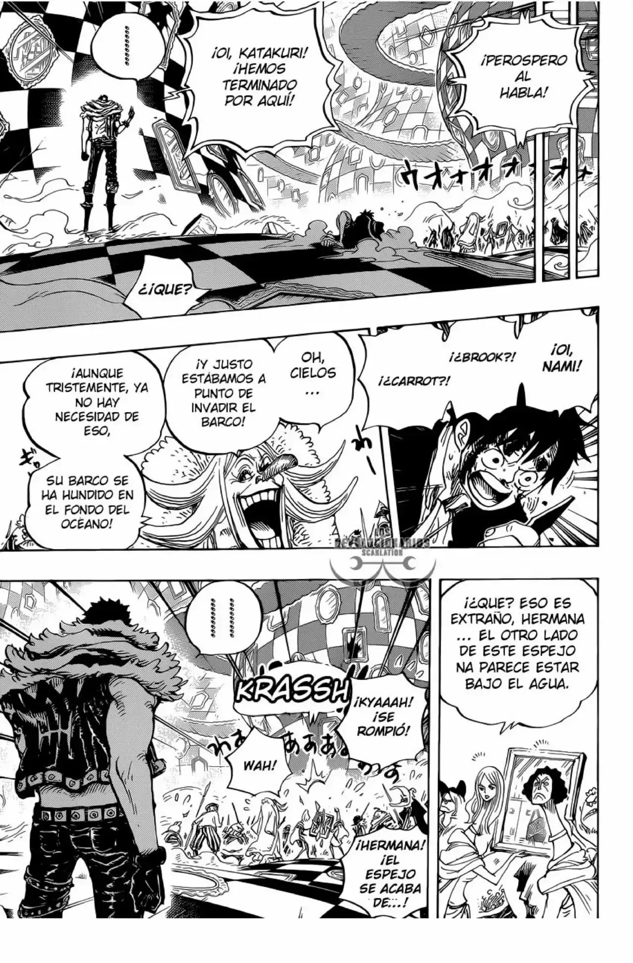 One Piece Capitulo 881: Habitación de olas página 9