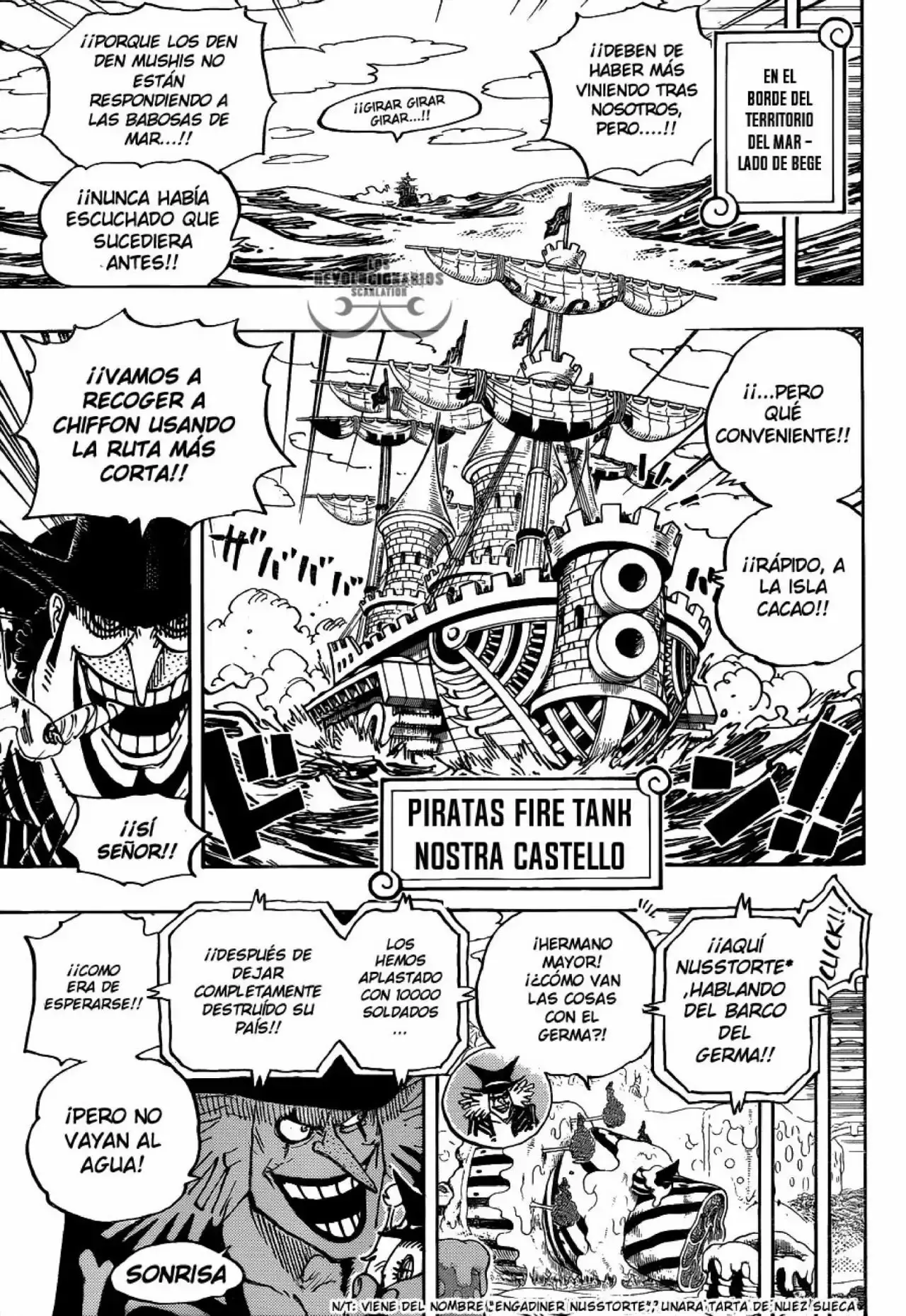 One Piece Capitulo 882: Fuera de las expectativas de un yonkou página 15