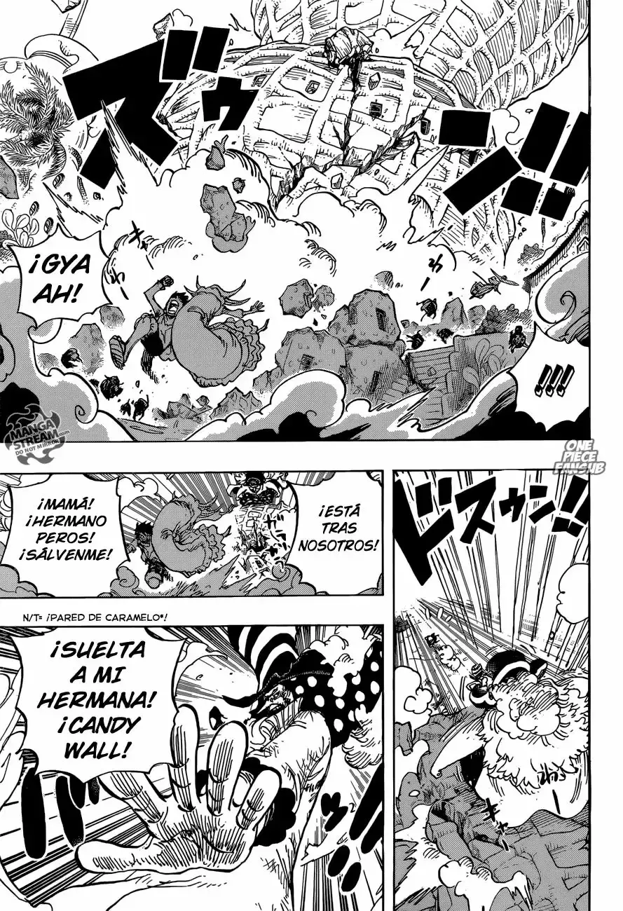One Piece Capitulo 885: Me llamo Brulee página 11