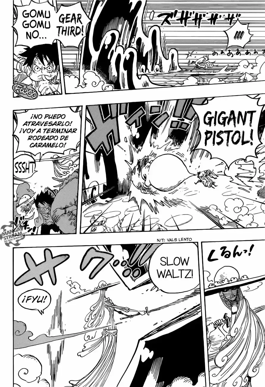 One Piece Capitulo 885: Me llamo Brulee página 12