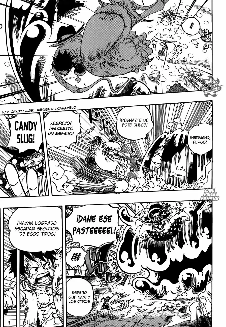 One Piece Capitulo 885: Me llamo Brulee página 13