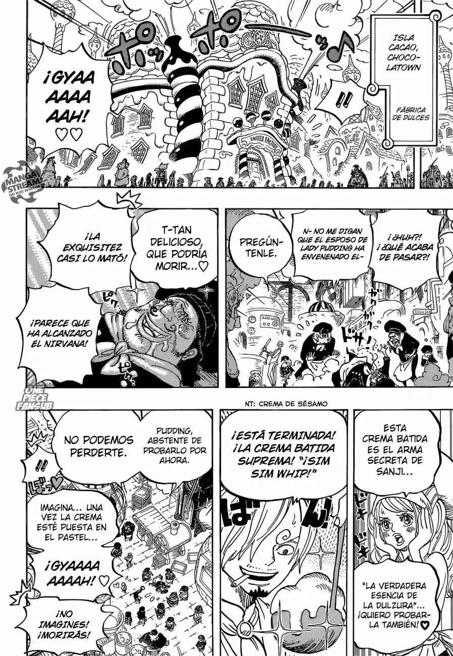 One Piece Capitulo 885: Me llamo Brulee página 15