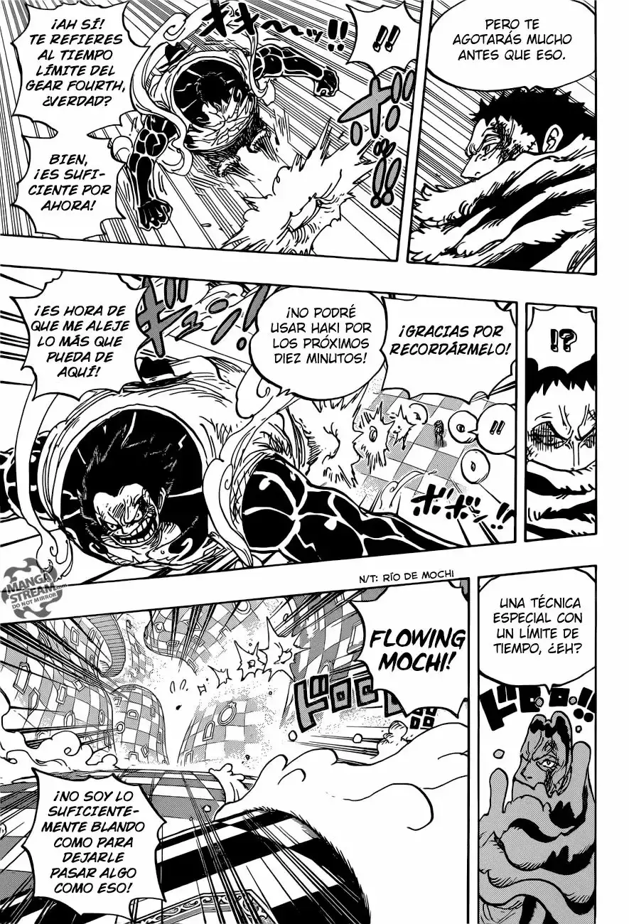 One Piece Capitulo 885: Me llamo Brulee página 6