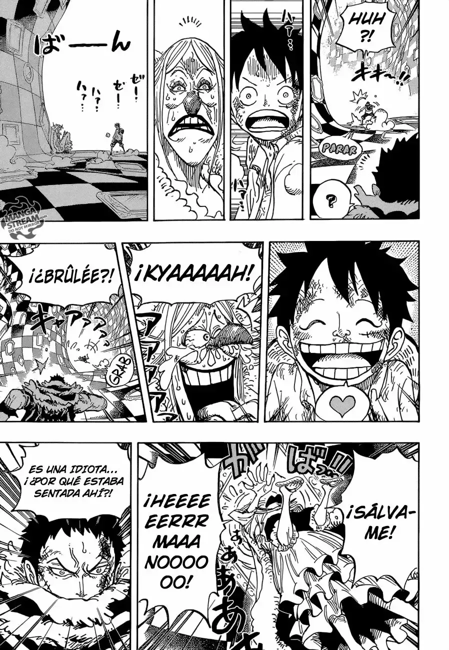One Piece Capitulo 885: Me llamo Brulee página 8
