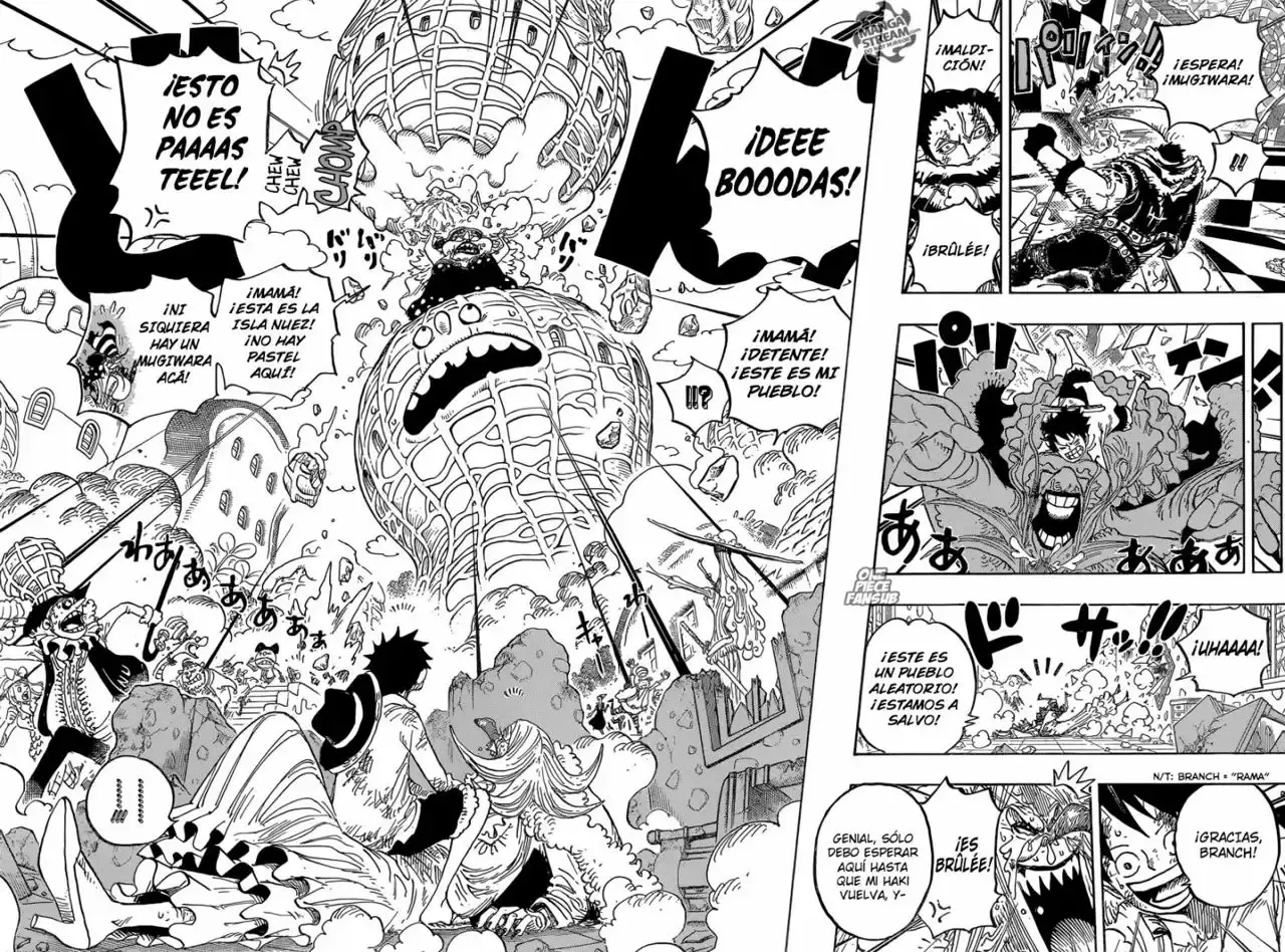 One Piece Capitulo 885: Me llamo Brulee página 9