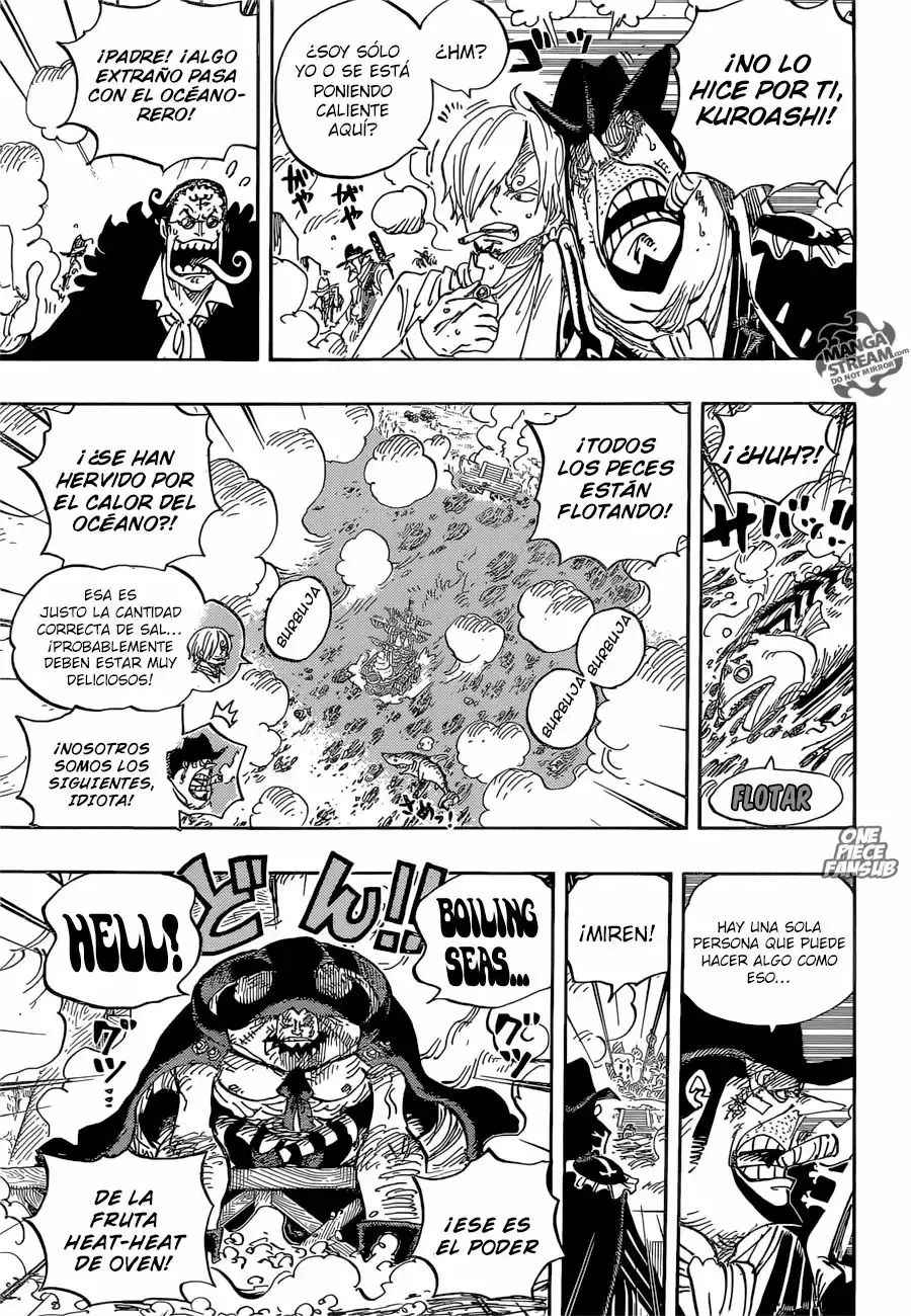 One Piece Capitulo 887: En algún lugar, alguien desea tu felicidad página 10
