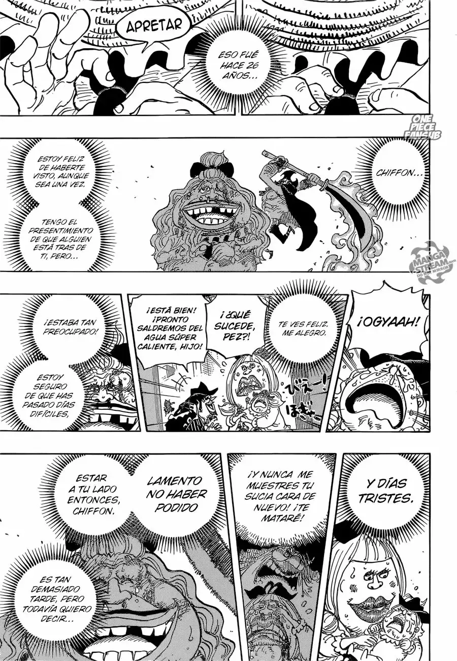 One Piece Capitulo 887: En algún lugar, alguien desea tu felicidad página 14