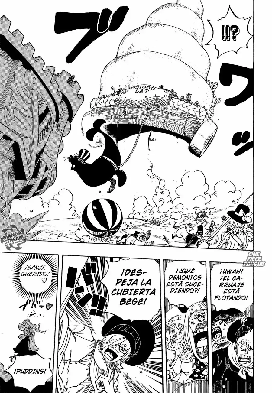 One Piece Capitulo 887: En algún lugar, alguien desea tu felicidad página 6