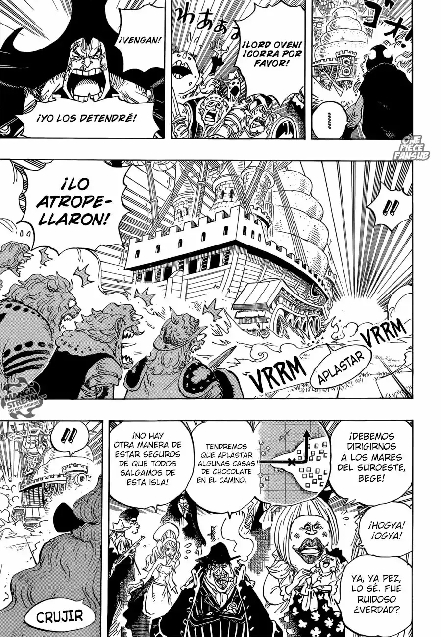 One Piece Capitulo 887: En algún lugar, alguien desea tu felicidad página 8