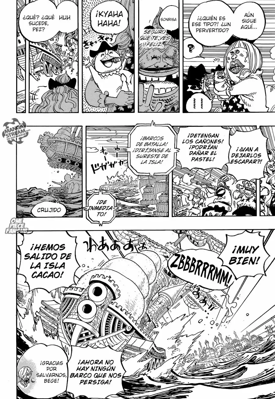 One Piece Capitulo 887: En algún lugar, alguien desea tu felicidad página 9