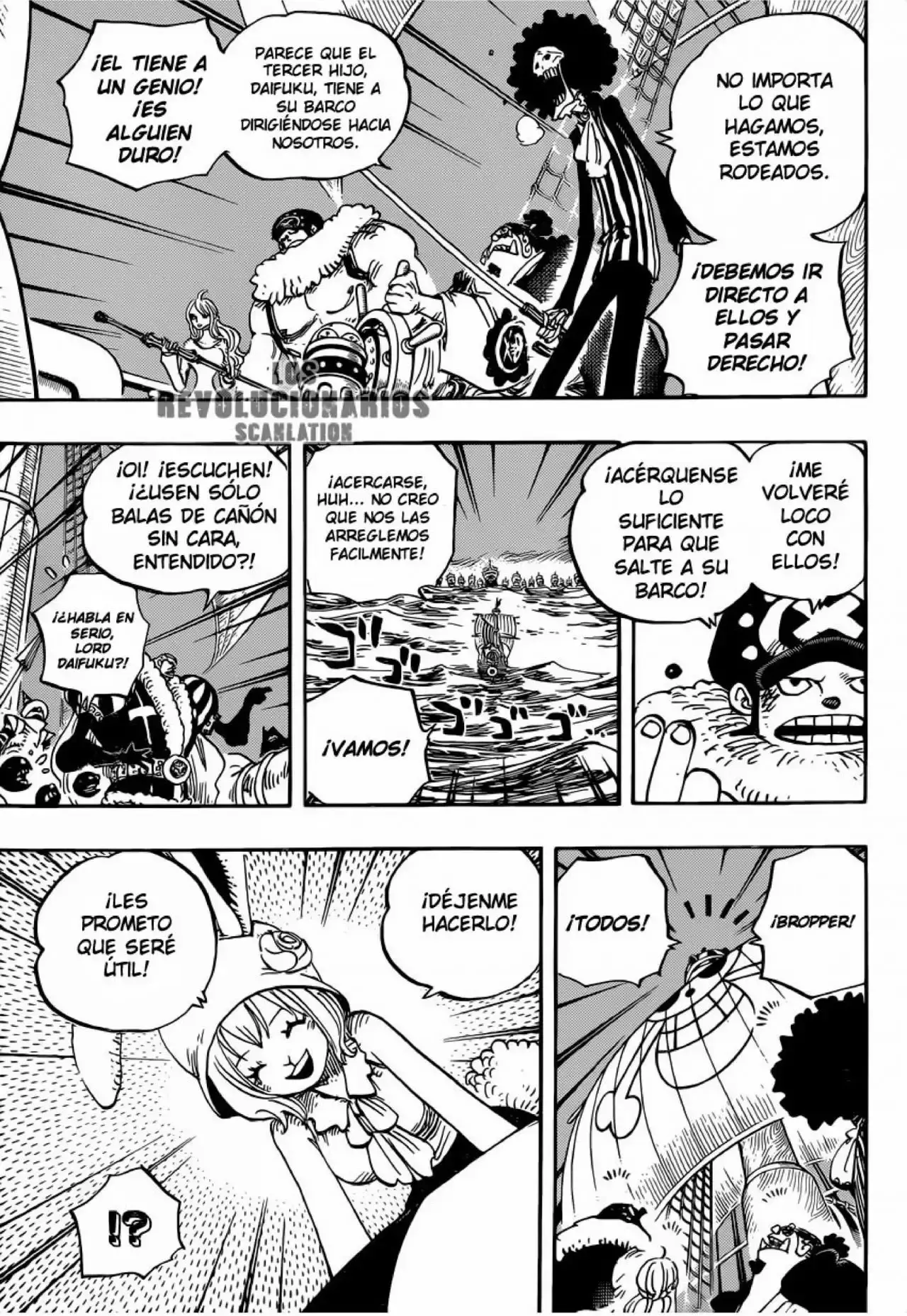 One Piece Capitulo 888: León página 9