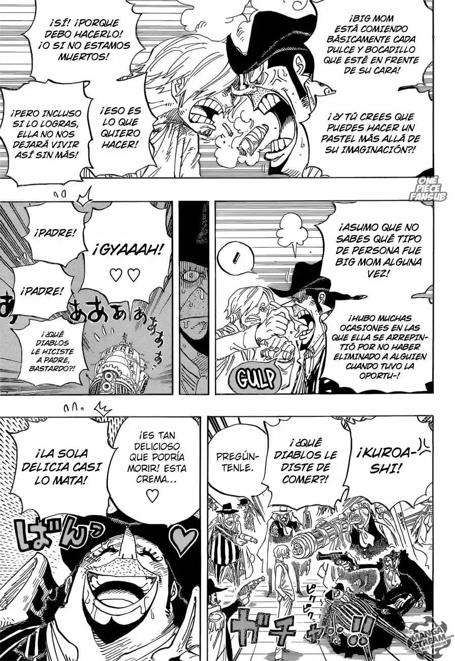 One Piece Capitulo 889: Mamá Desconocida página 10