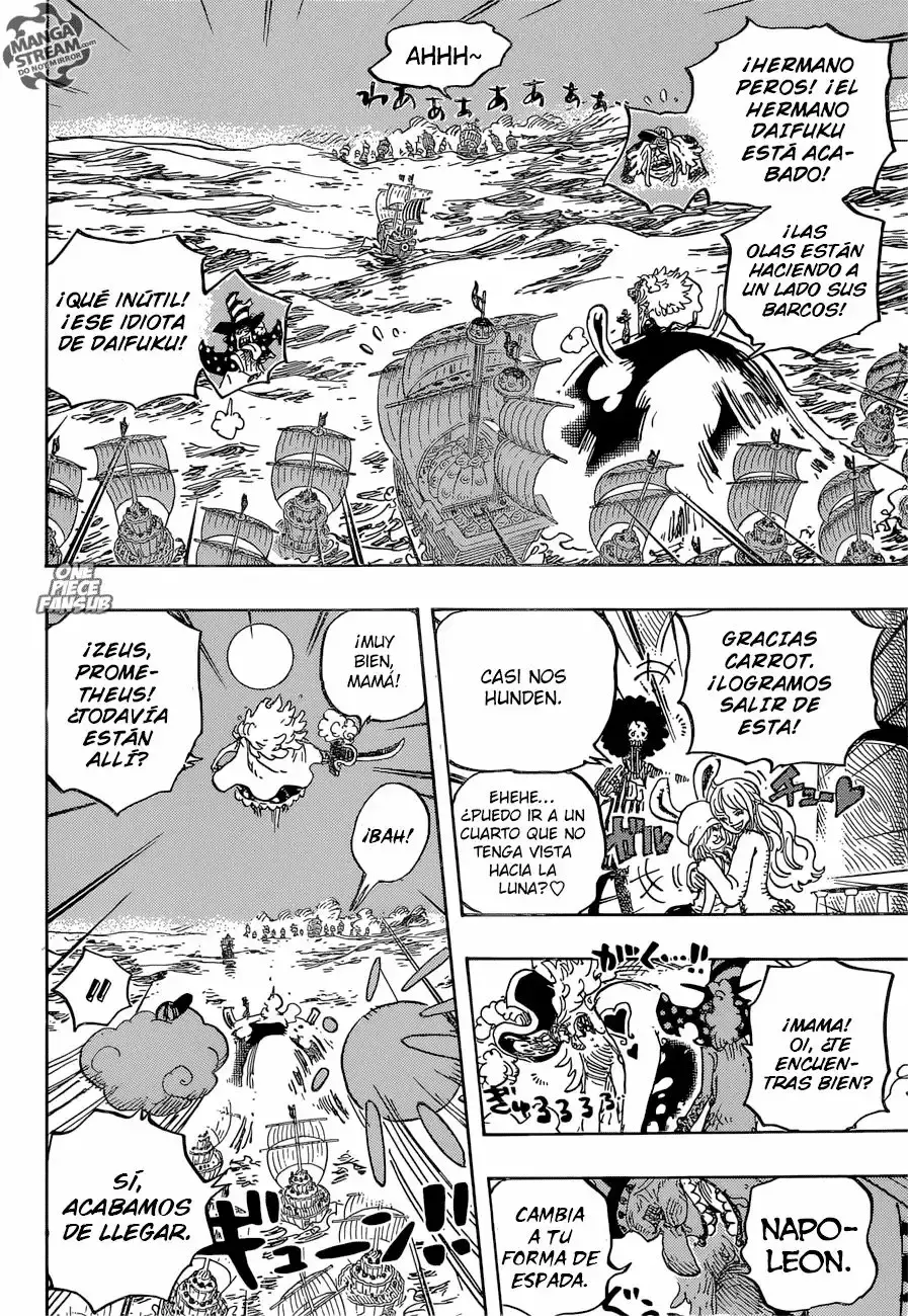 One Piece Capitulo 889: Mamá Desconocida página 15
