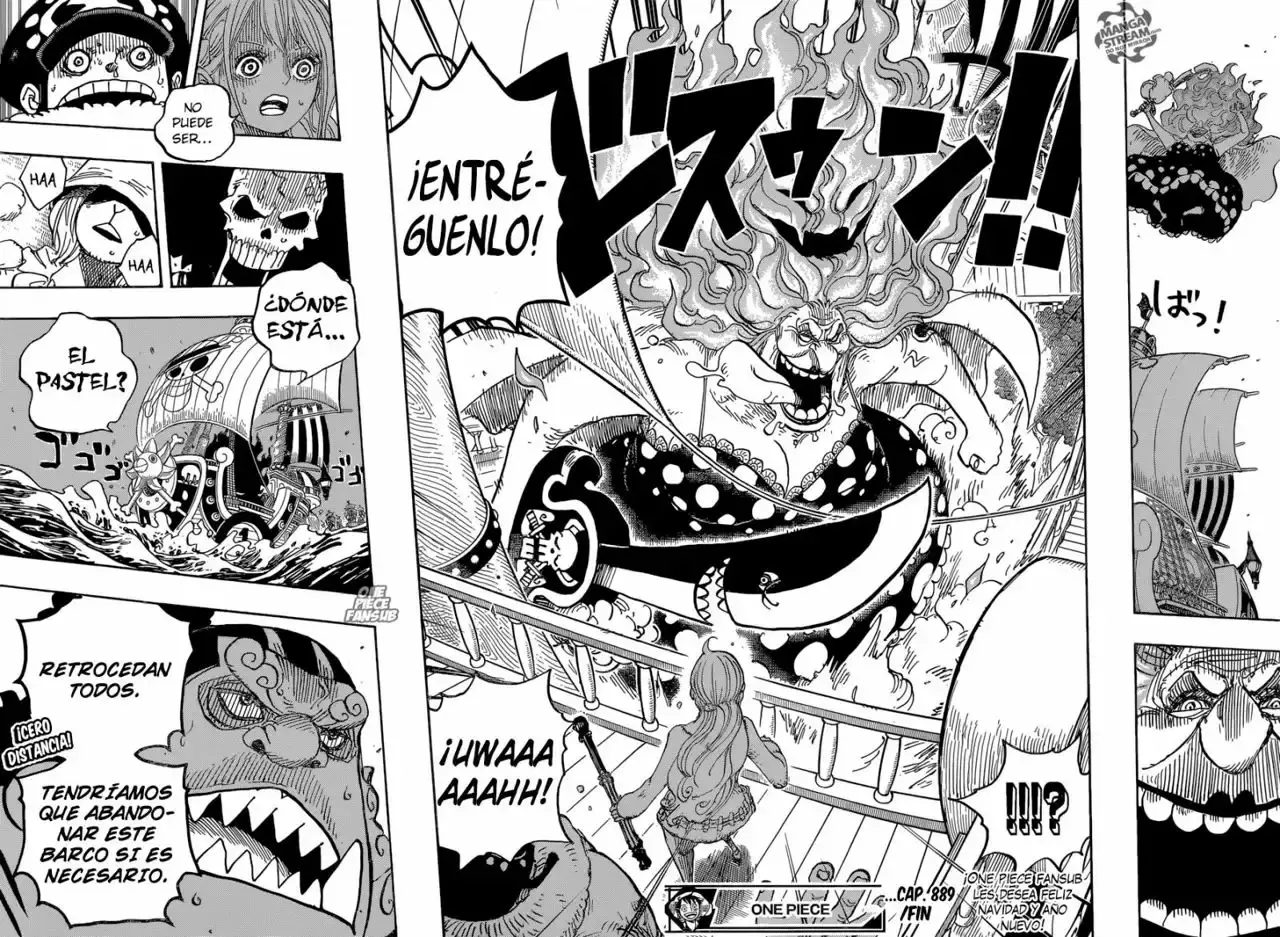 One Piece Capitulo 889: Mamá Desconocida página 17