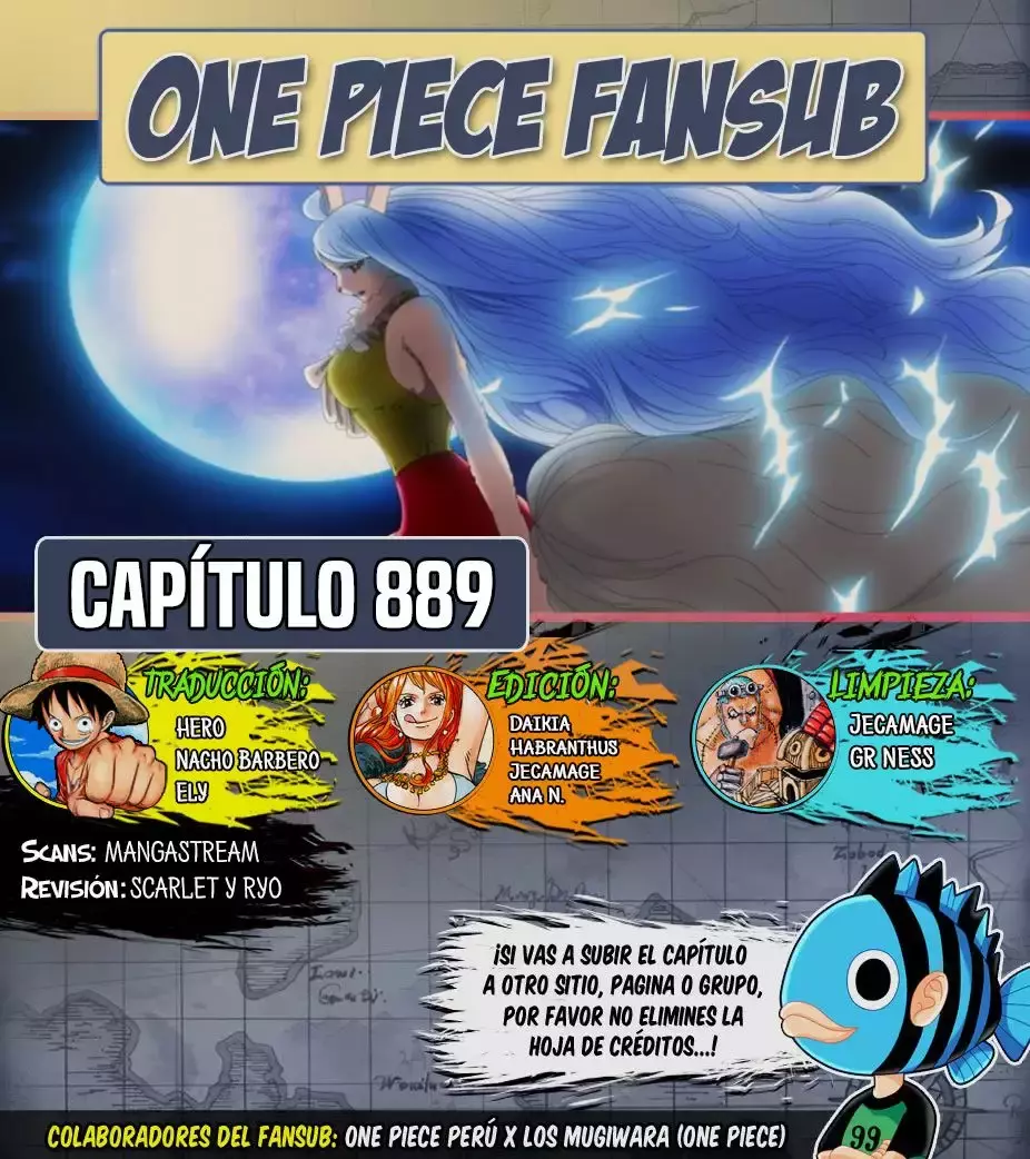 One Piece Capitulo 889: Mamá Desconocida página 2