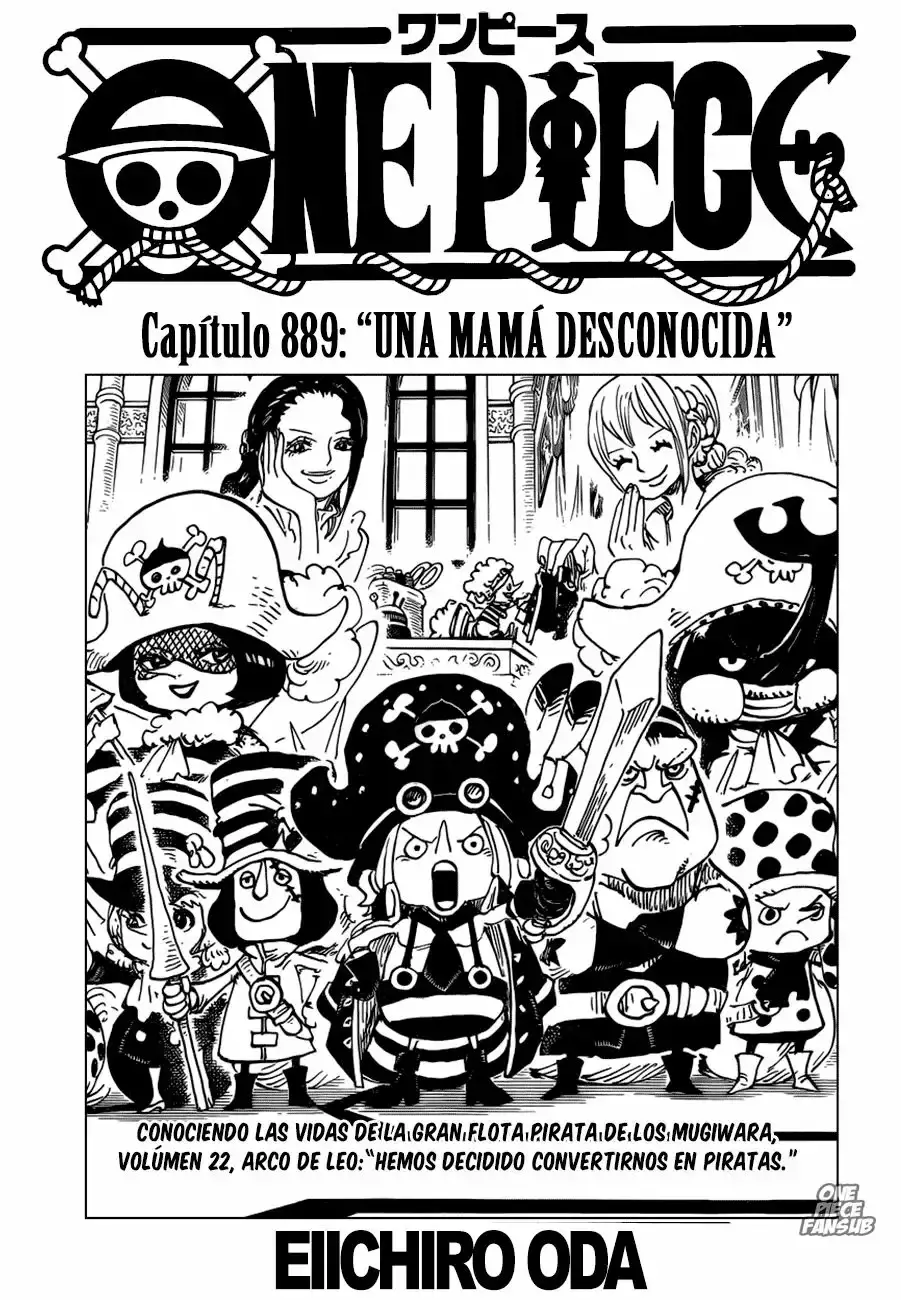 One Piece Capitulo 889: Mamá Desconocida página 3