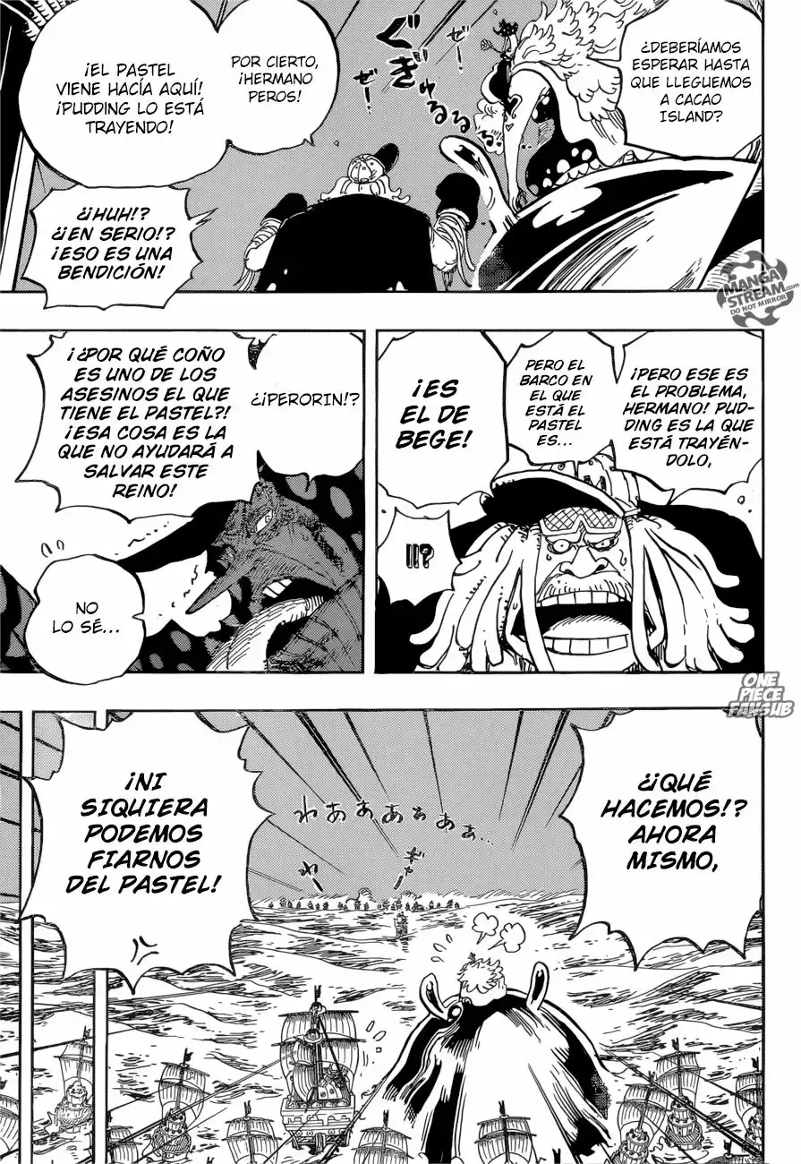 One Piece Capitulo 889: Mamá Desconocida página 8